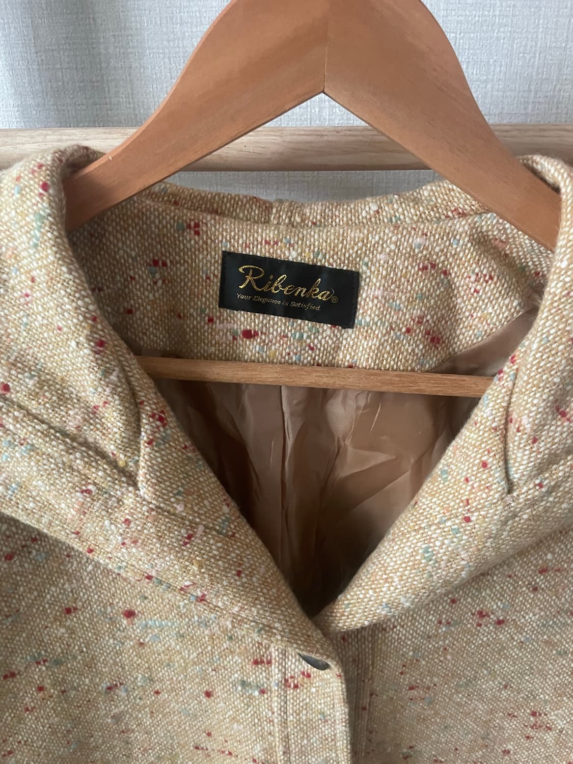 모리걸 빈티지 울 후드 코트💛🧡 상품이미지2