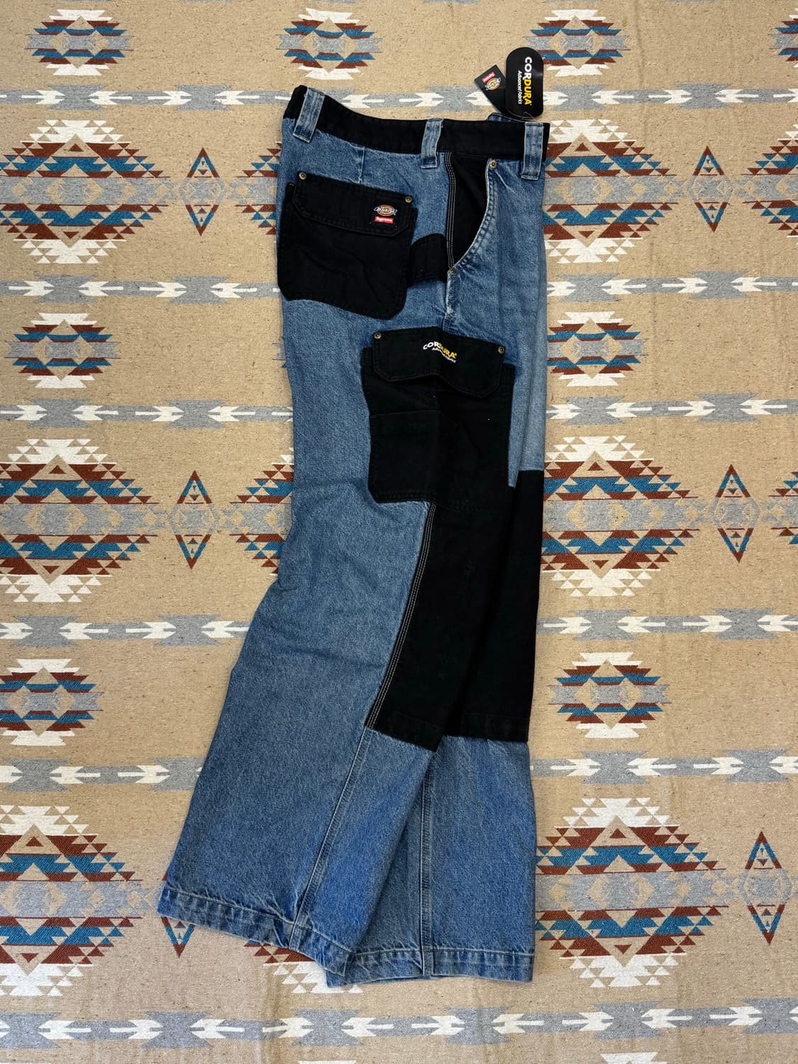 [34] 슈프림 x 디키즈 코듀라 카고 팬츠 데님 - 25FW 상품이미지5