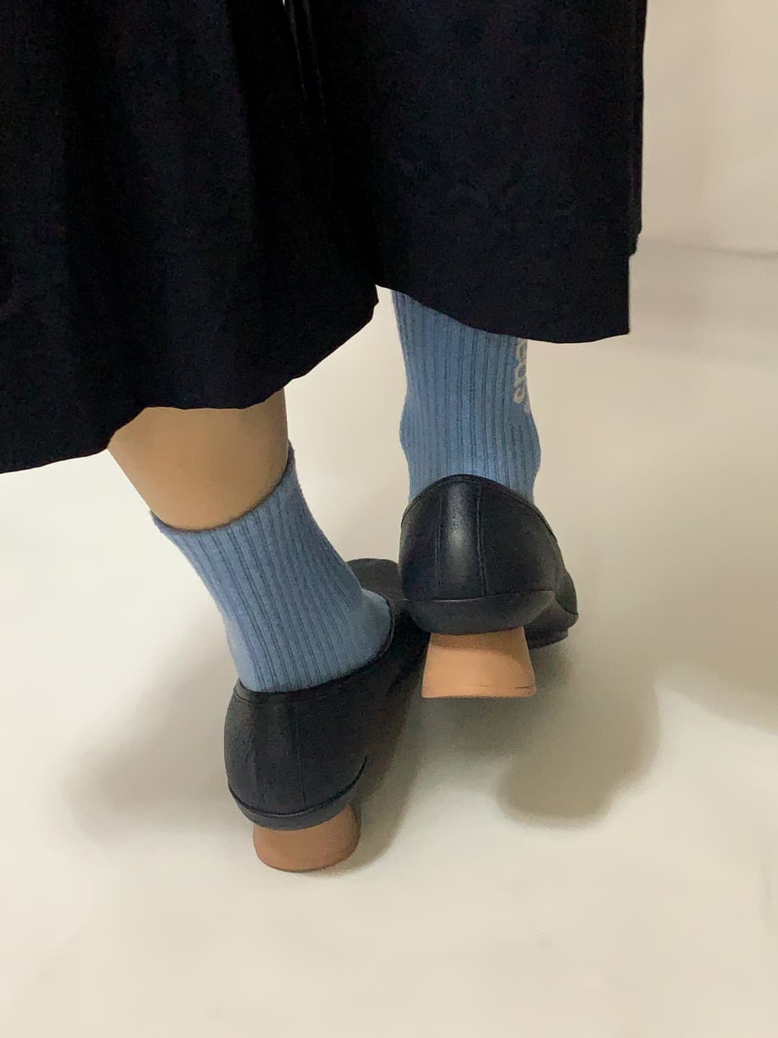 CAMPER ALRIGHT 캠퍼 올라잇 네이비 가죽 펌프스 (EU3 상품이미지5