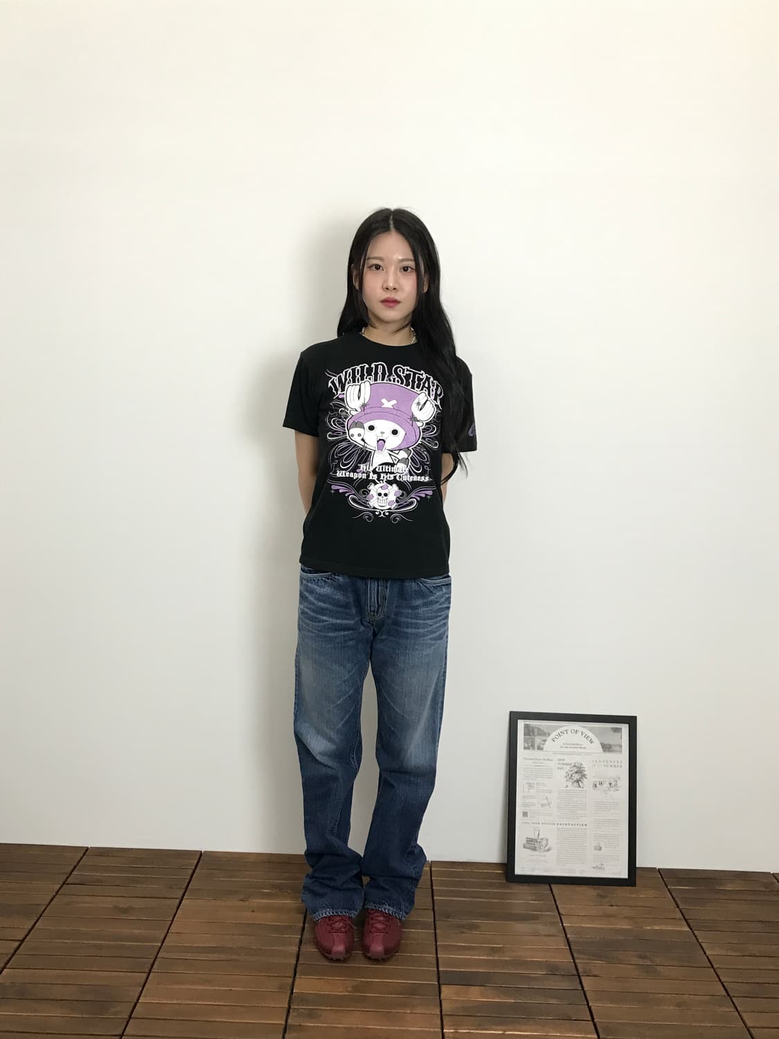 Wild Star One Piece Chopper Graphic tee 상품이미지1