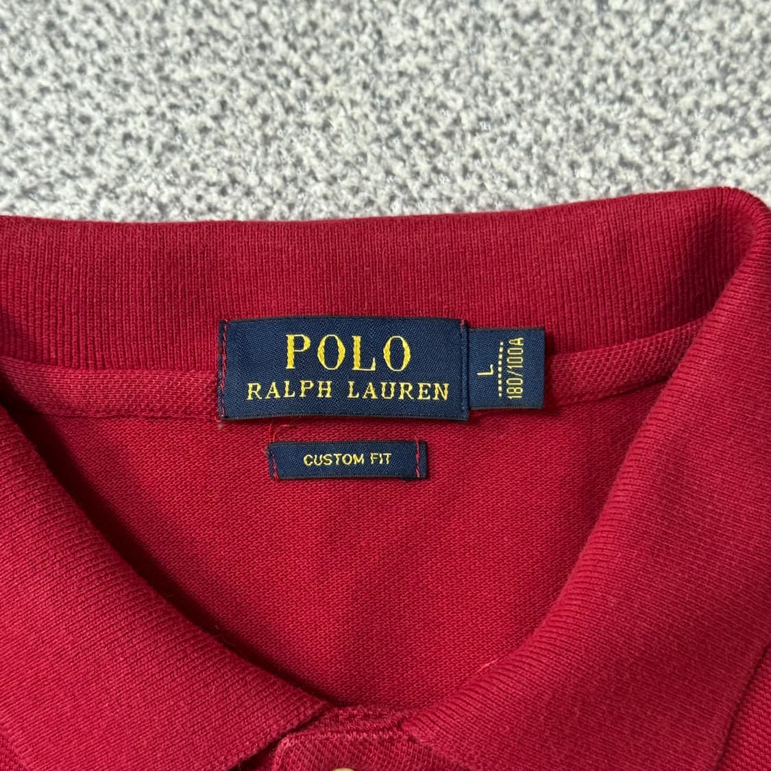 폴로 랄프로렌 반팔 카라티 L 상품이미지4