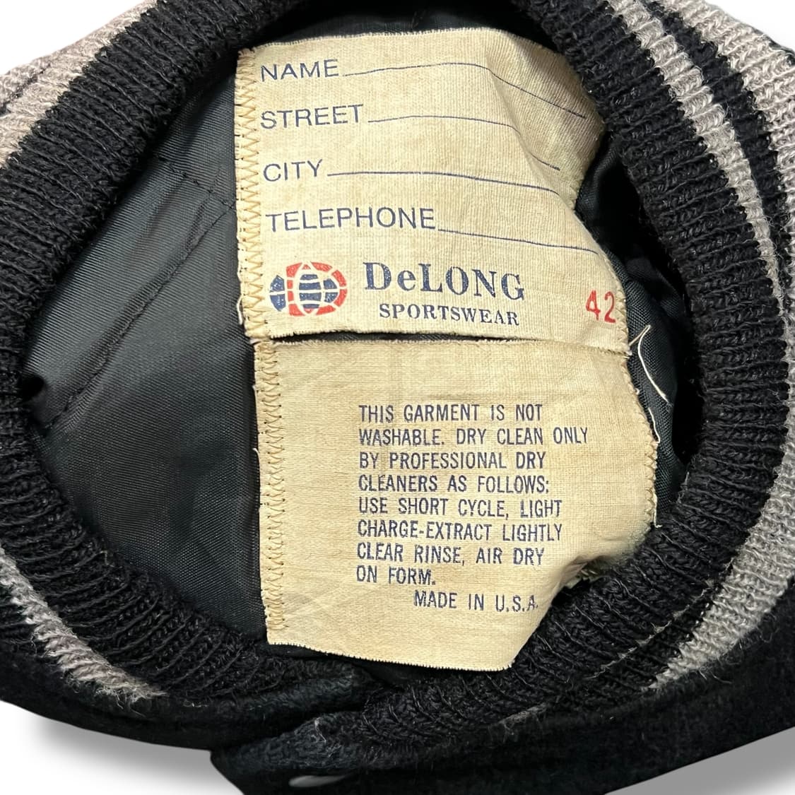  USA 드롱 바시티자켓 y13395 상품이미지8