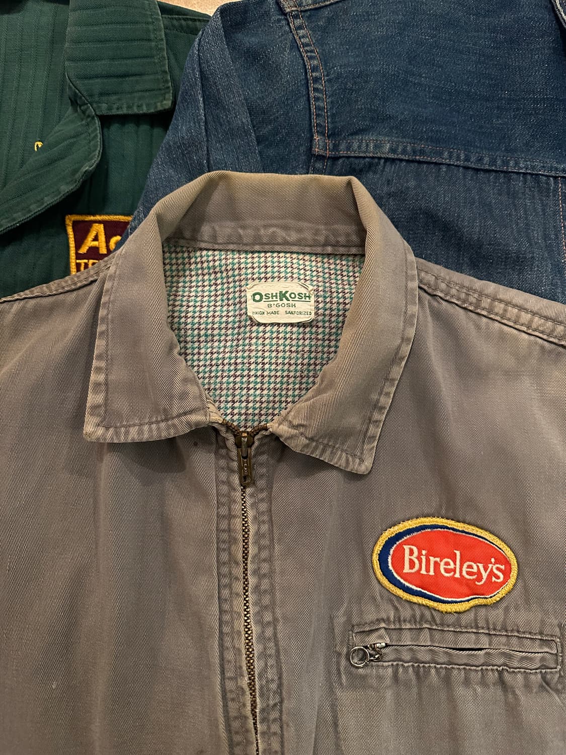 60s USA Osh Kosh 3 Pocket Work Jacket 상품이미지6