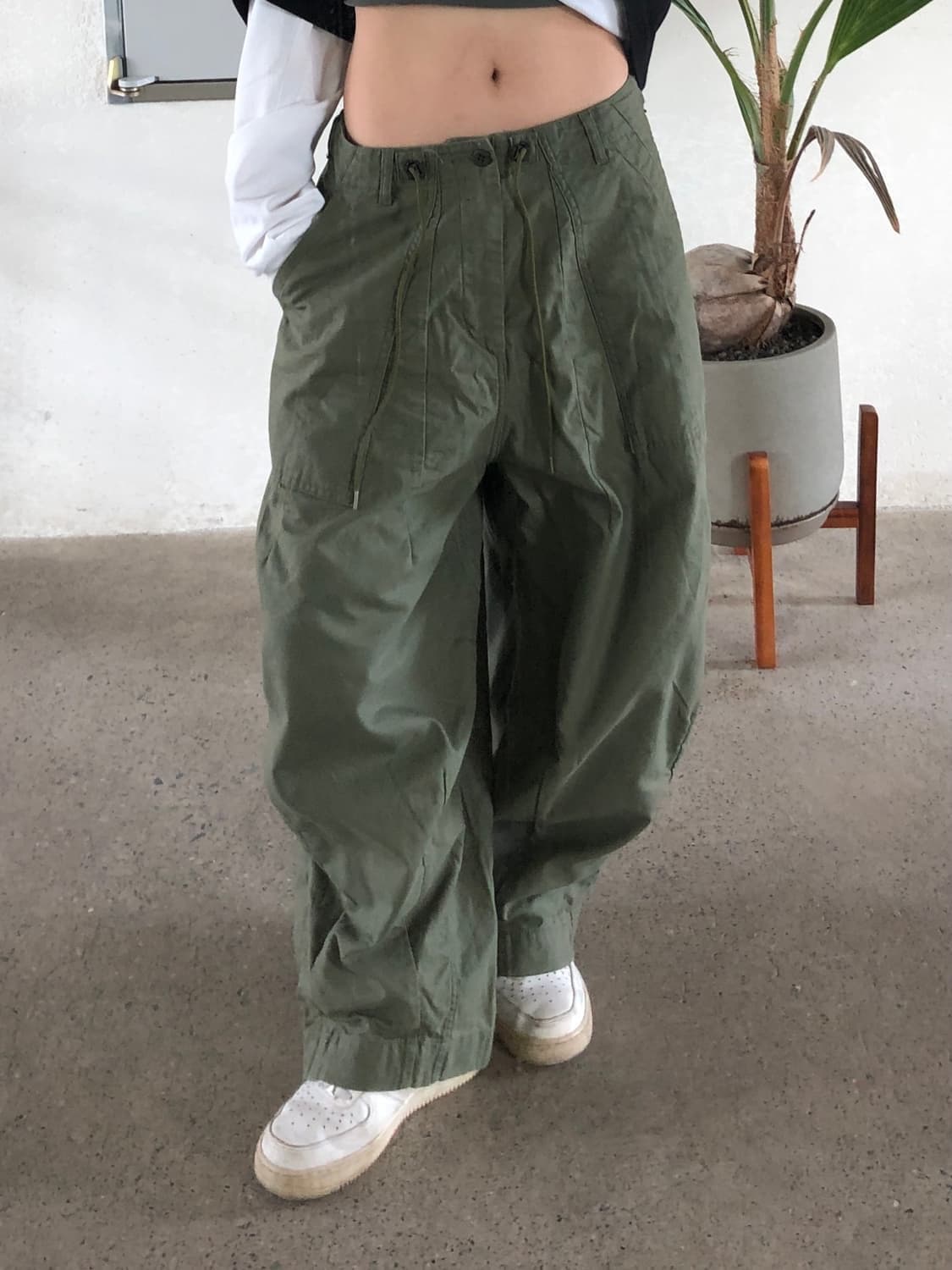 (XS) Needles H.D. fatigue pants Olive 상품이미지2