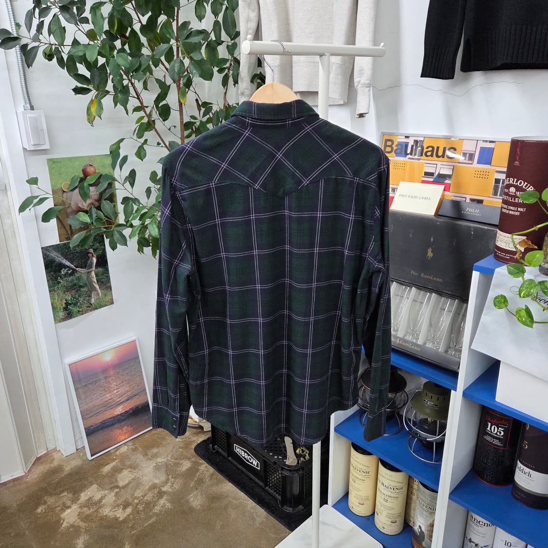 리바이스 멀티포켓 체크셔츠 L  상품이미지4