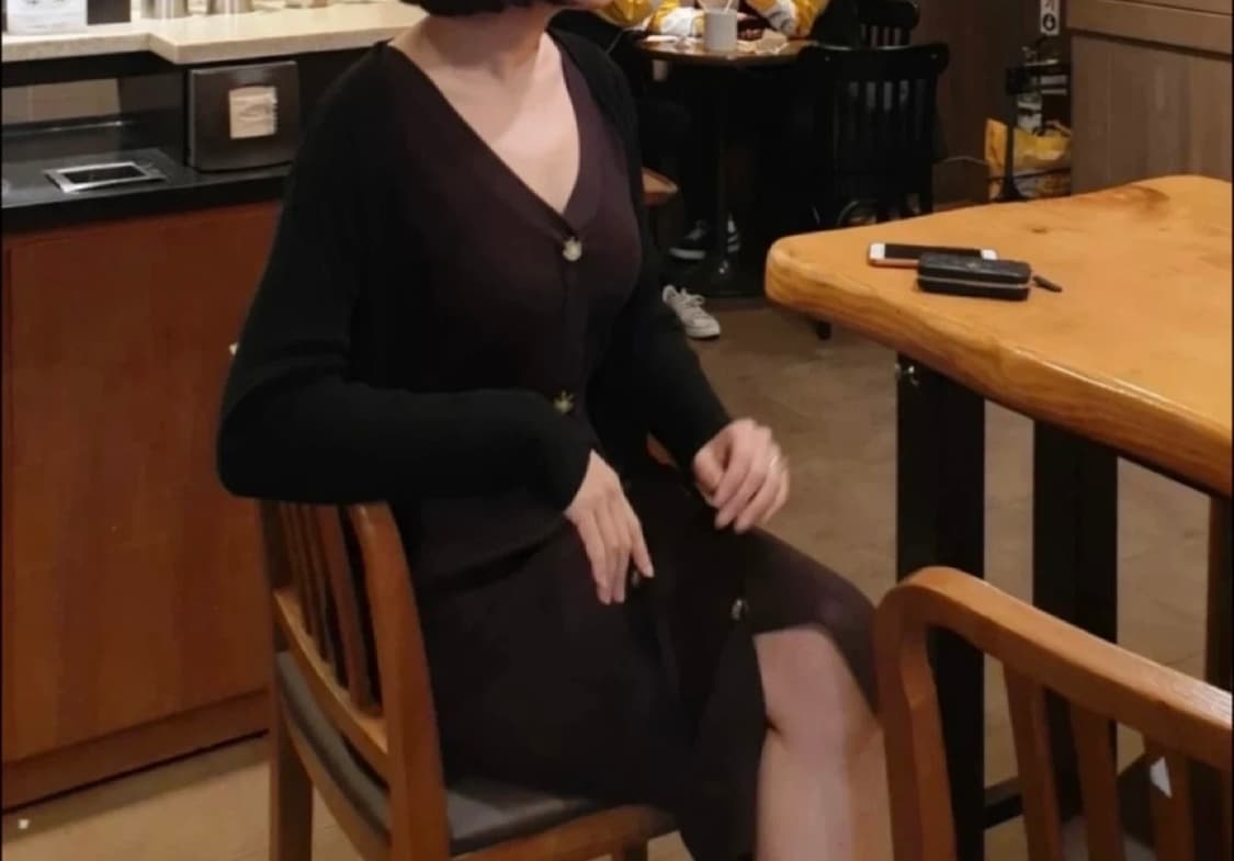 h&m골지롱원피스 상품이미지1