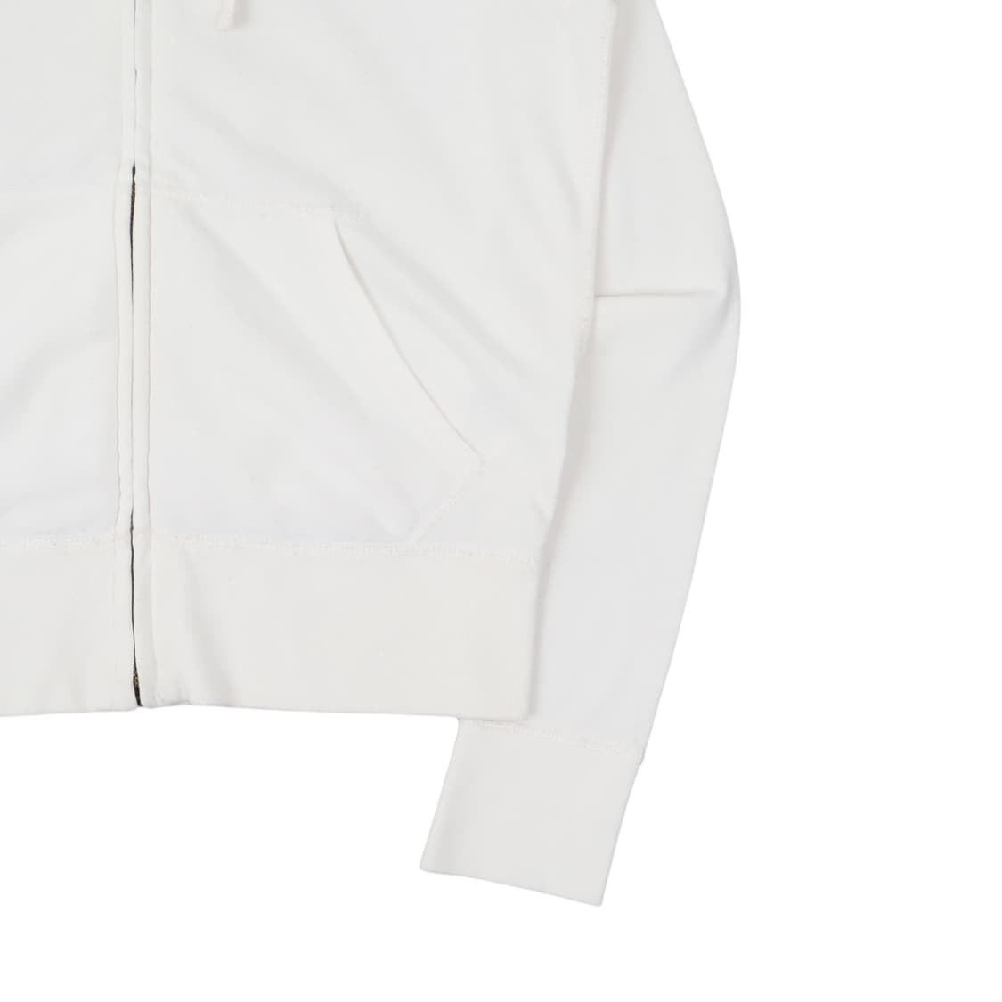 폴로 랄프로렌 우먼스 화이트 베이직포니 후드집업 상품이미지4