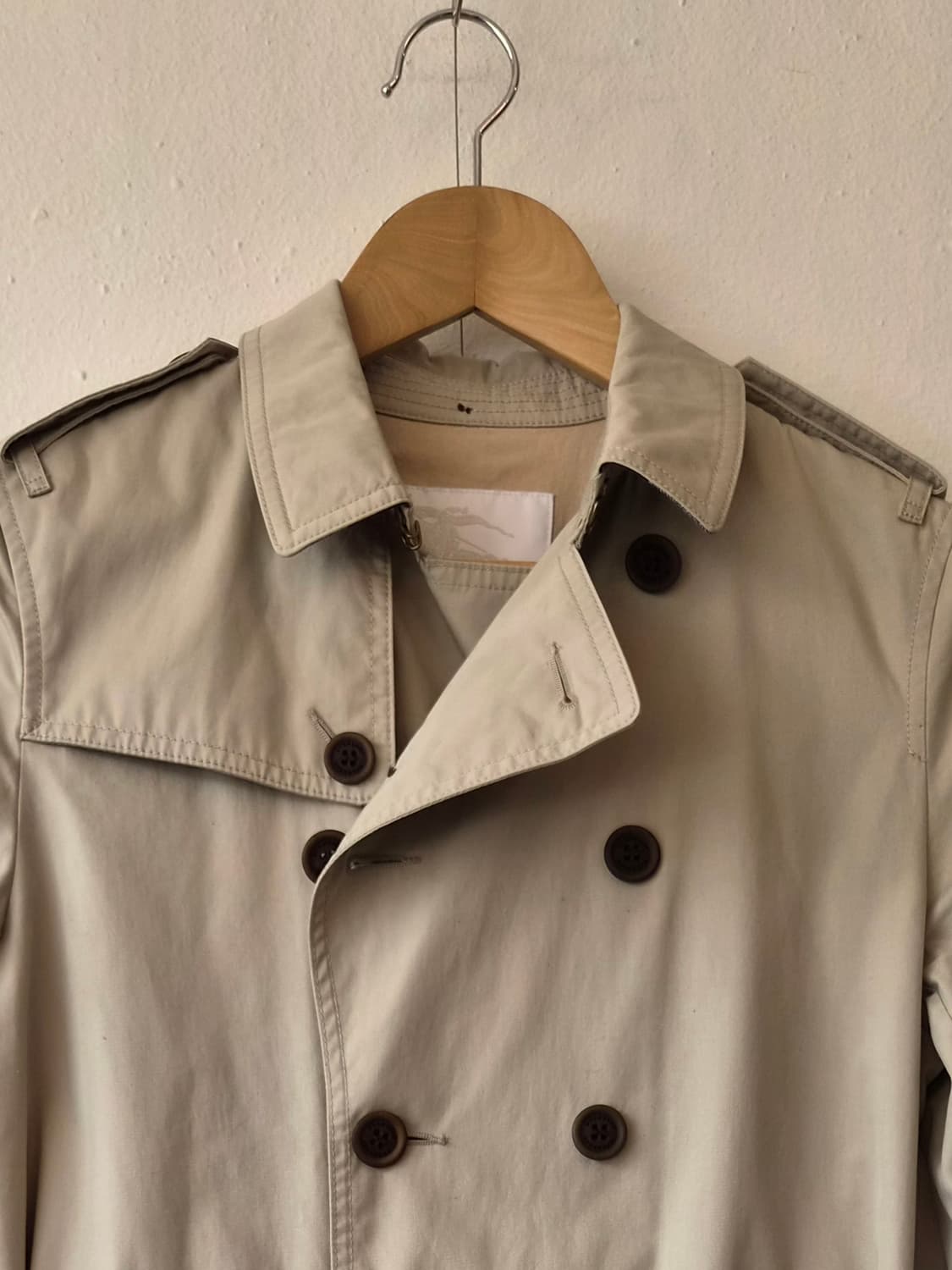 버버리 주니어(여성가능) 하프트렌치코트 14Y 상품이미지1