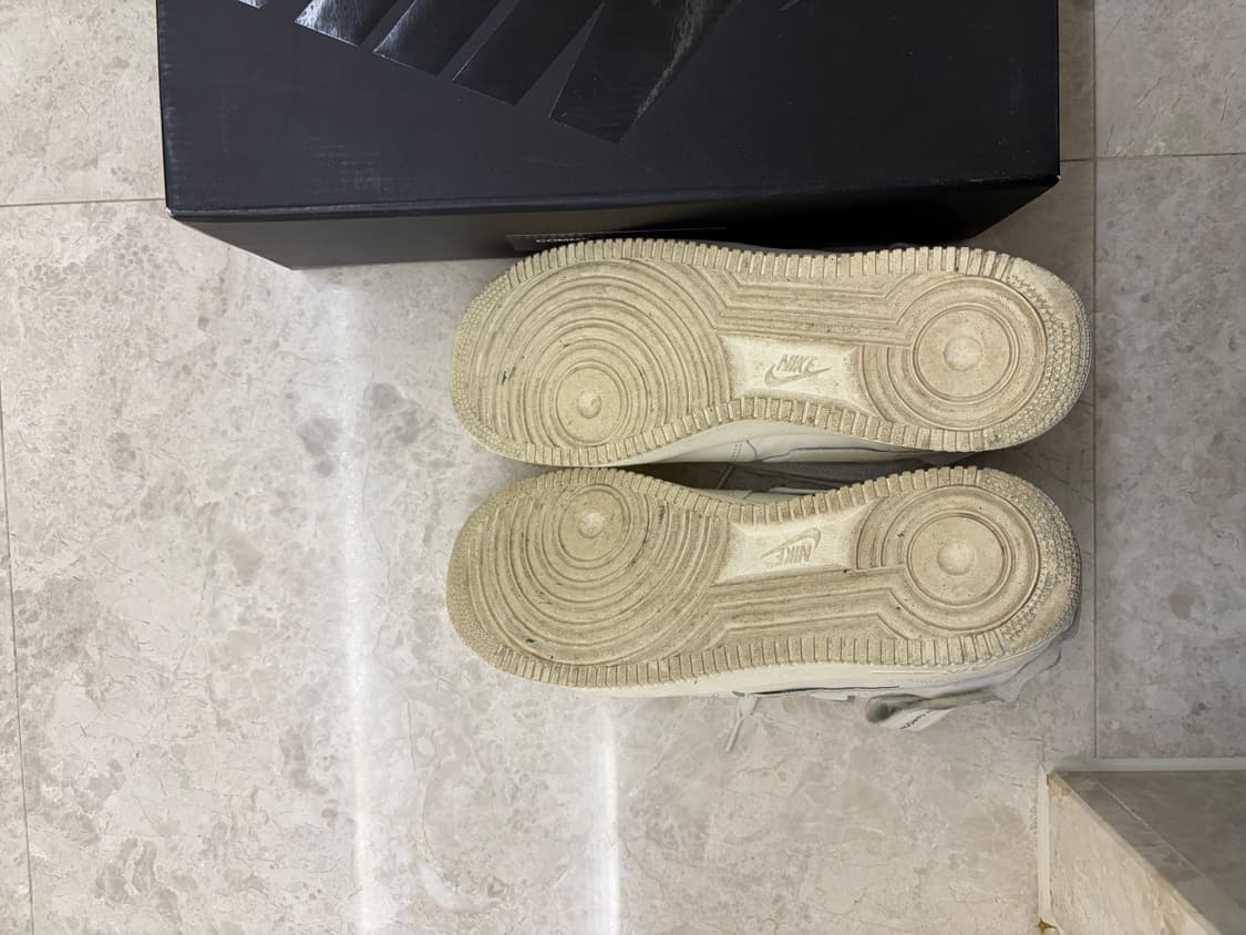 꼼데가르송 옴므 플러스 에어포스 미드 화이트 280 상품이미지5