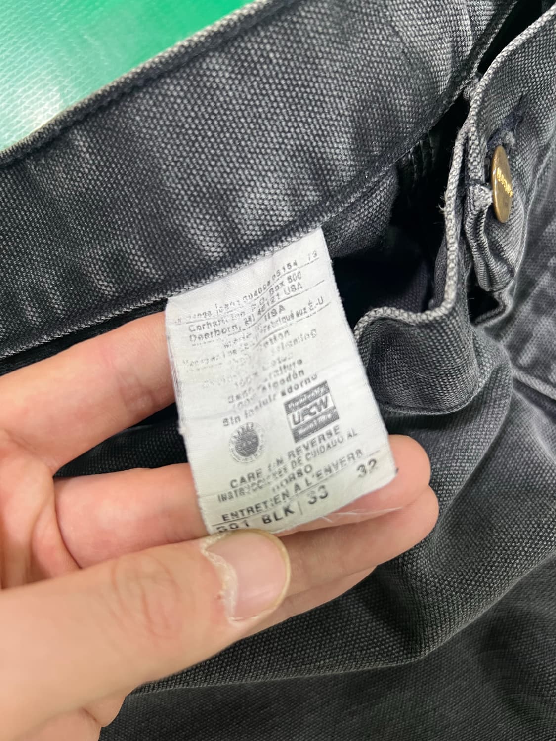 칼하트 더블니 페이머즈 커스텀 상품이미지2