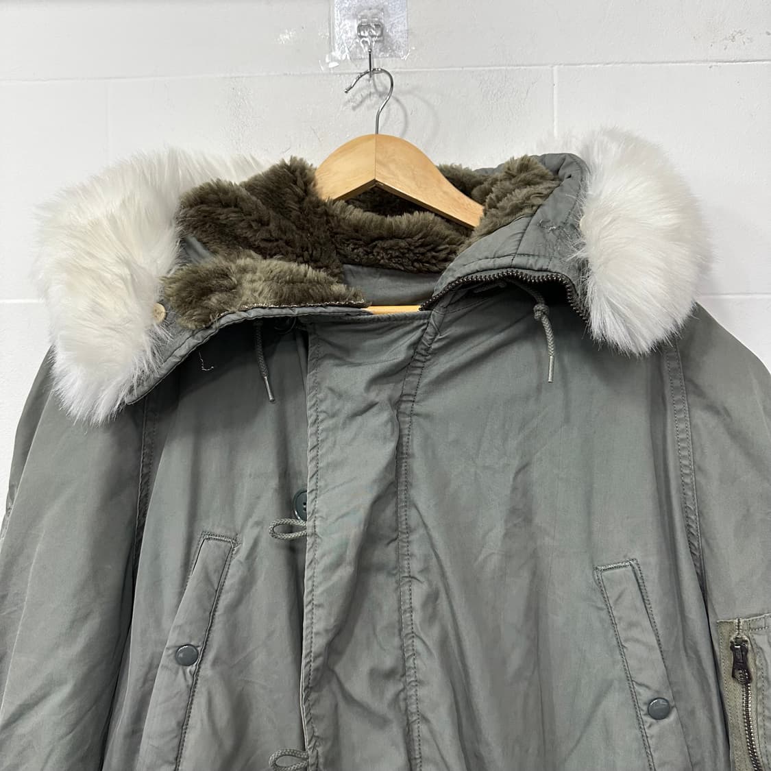 80‘s 오리지널 미군 N3B 야상파카 상품이미지2