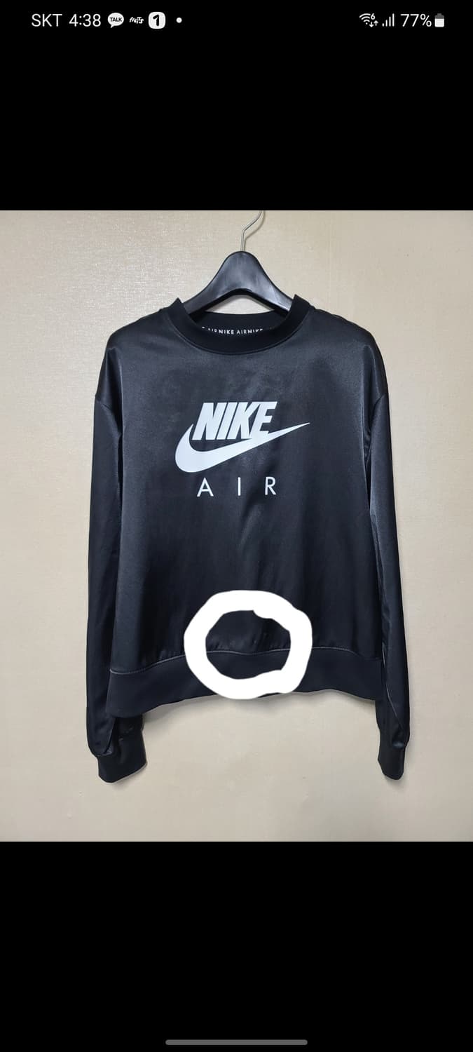 나이키 에어 사틴 크루탑(하자있음) 상품이미지8