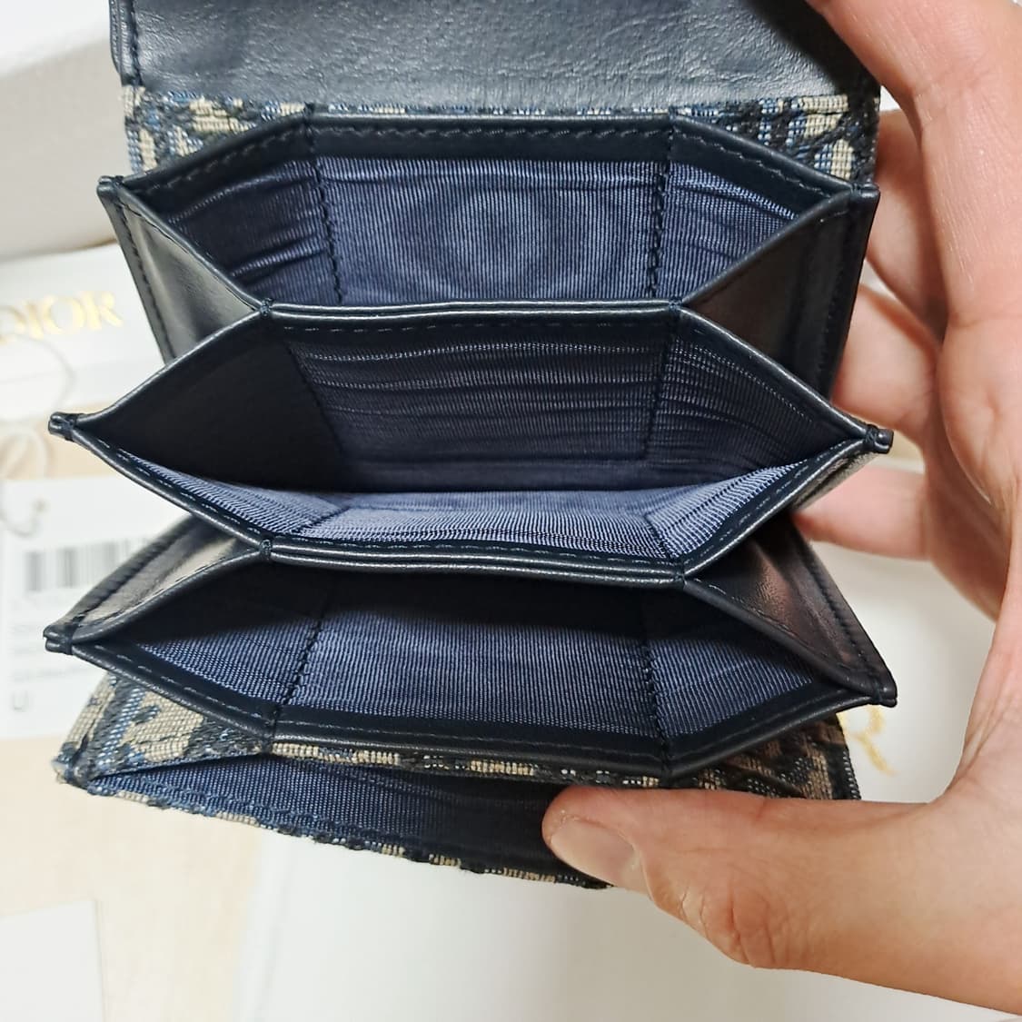 [100%/정품] 디올 새들 오블리크 아코디언 지갑,디올지갑,디올카드지갑 상품이미지8