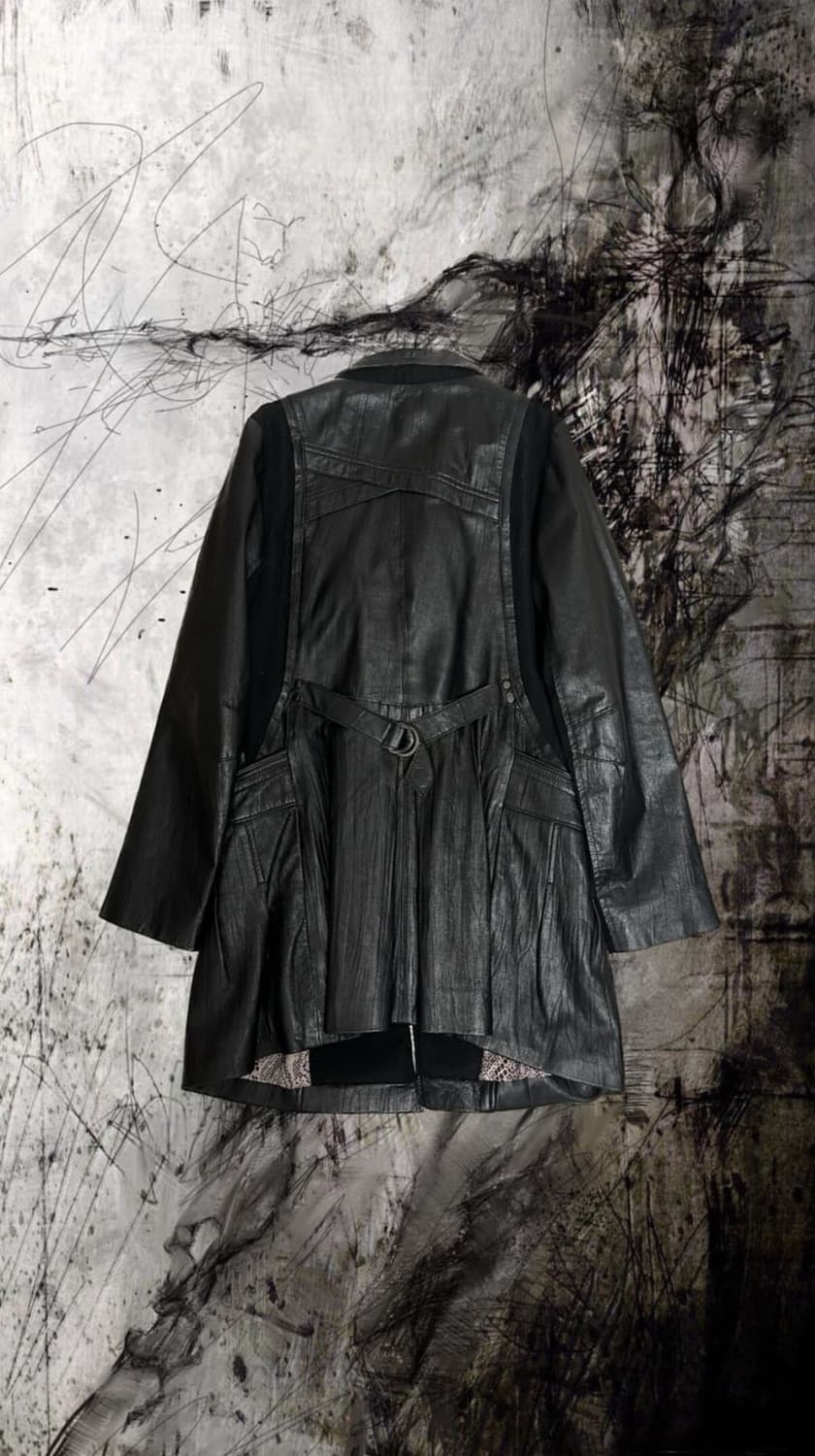 Gothic mood Leather Jacket 상품이미지1