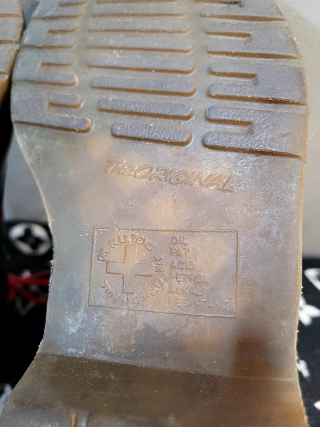 정품 닥터마틴 1460 8홀 레드스티치 워커부츠 상품이미지7