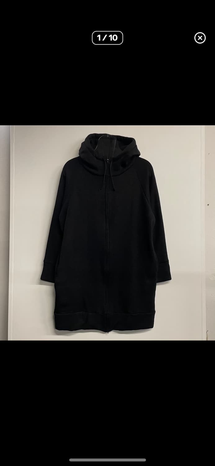 요지 야마모토 롱 후드 자켓 상품이미지5