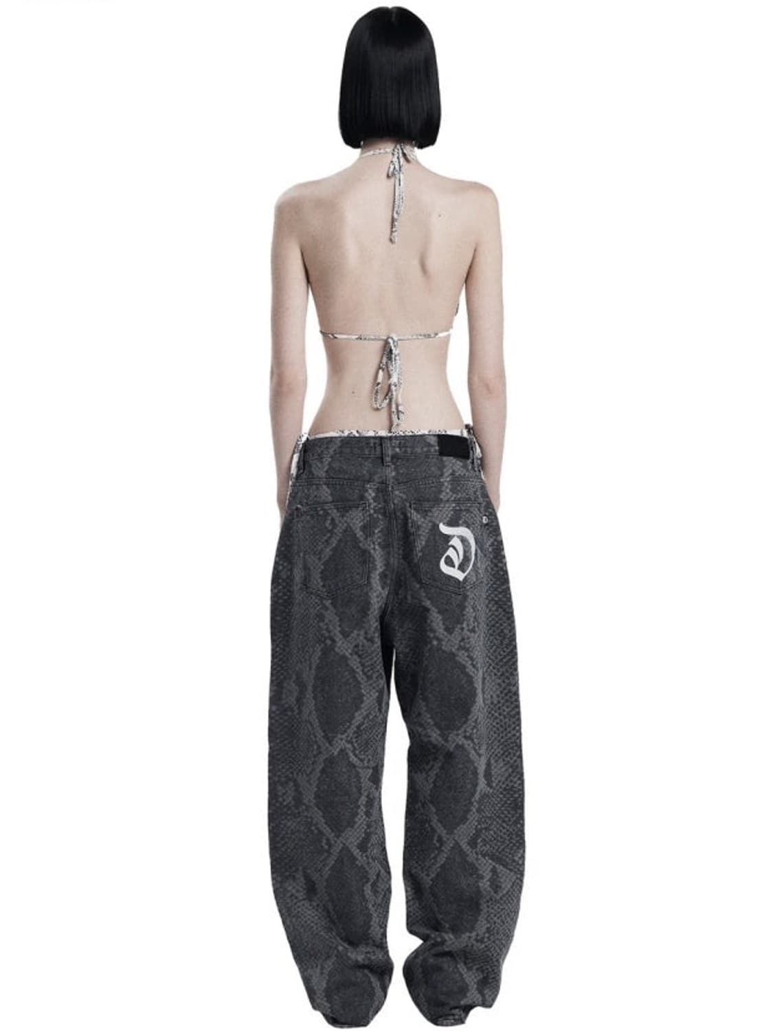 오도어 kay python pants 3사이즈 상품이미지1