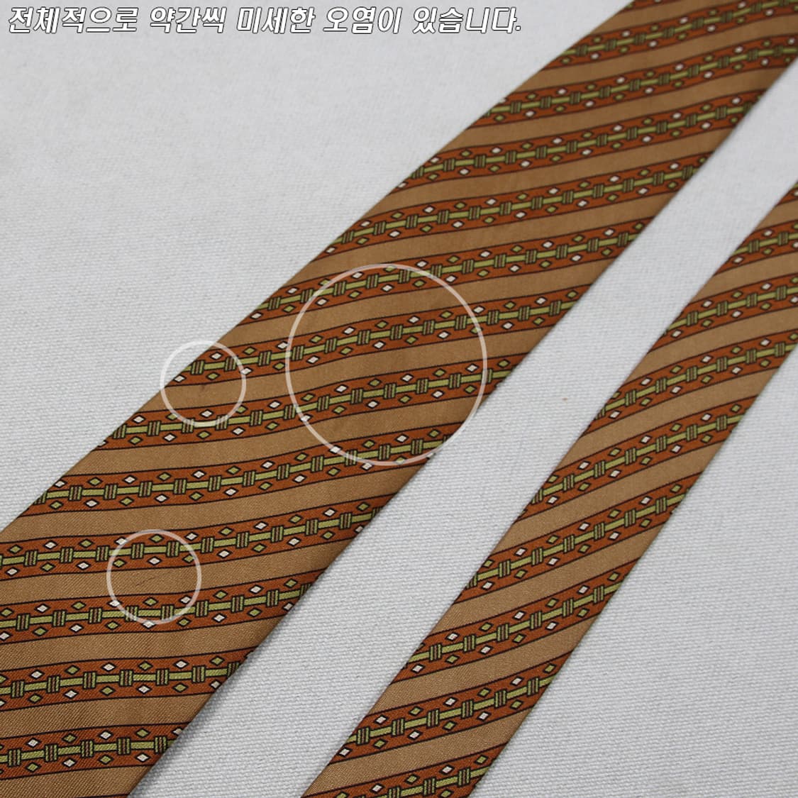 크리스찬 디올 실크 패턴 넥타이  상품이미지3