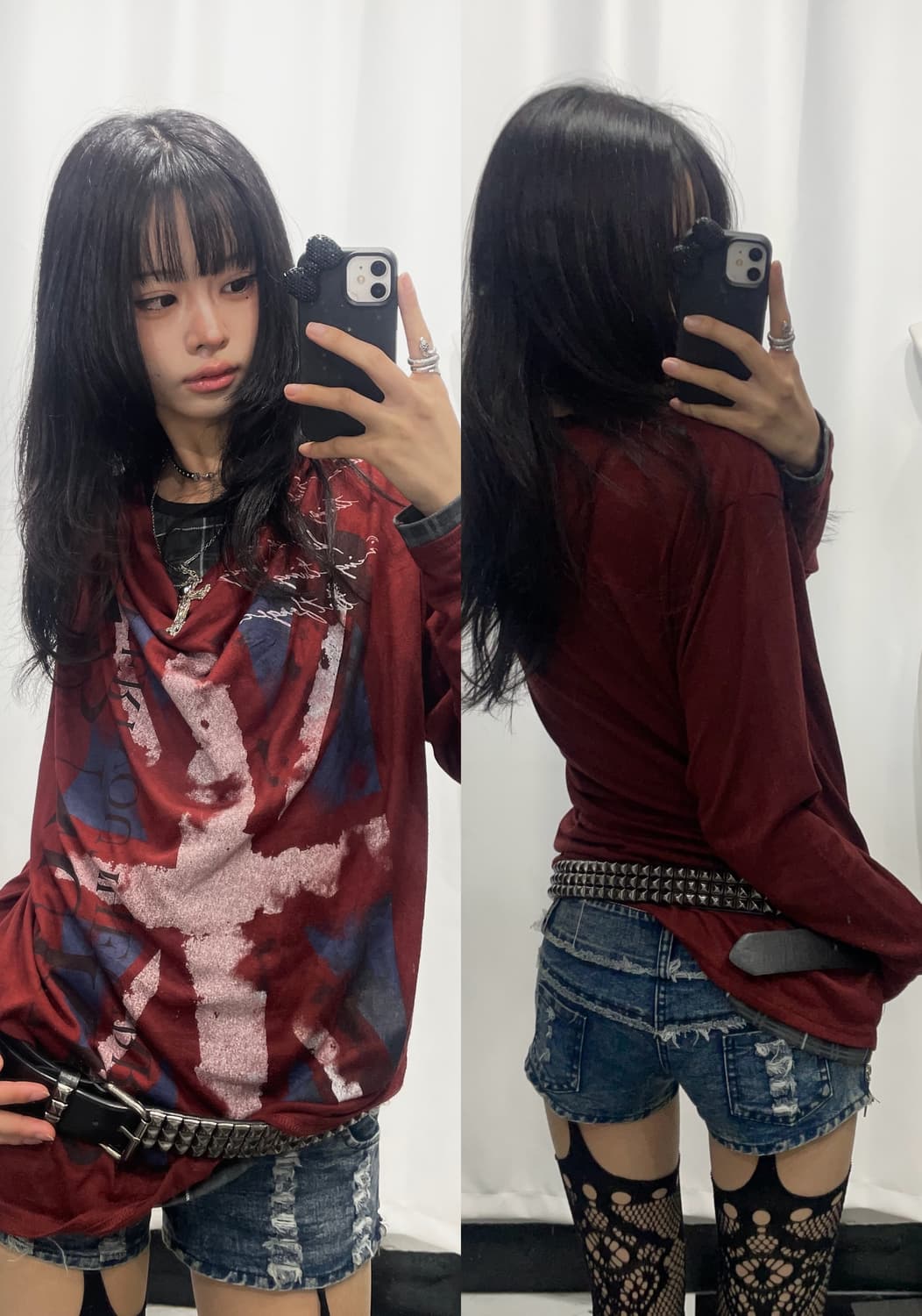 🎸유니온잭 프린팅 롱슬리브🎸 상품이미지1