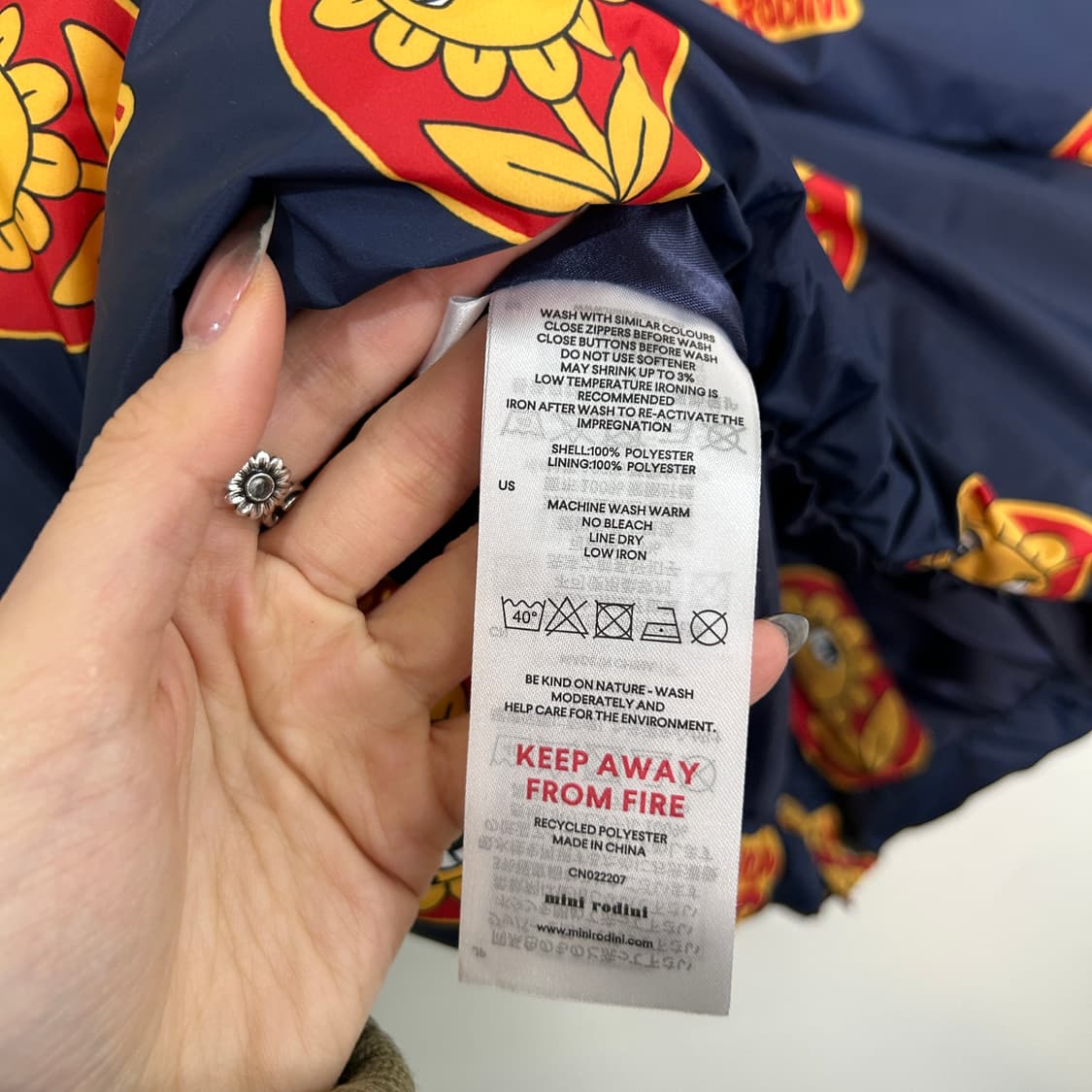 미니로디니 패딩 120 상태최상 상품이미지4