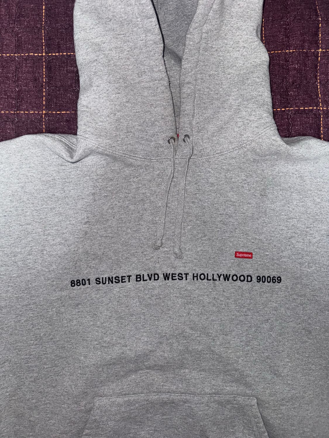 슈프림 캘리포니아 기모 후드티 상품이미지1