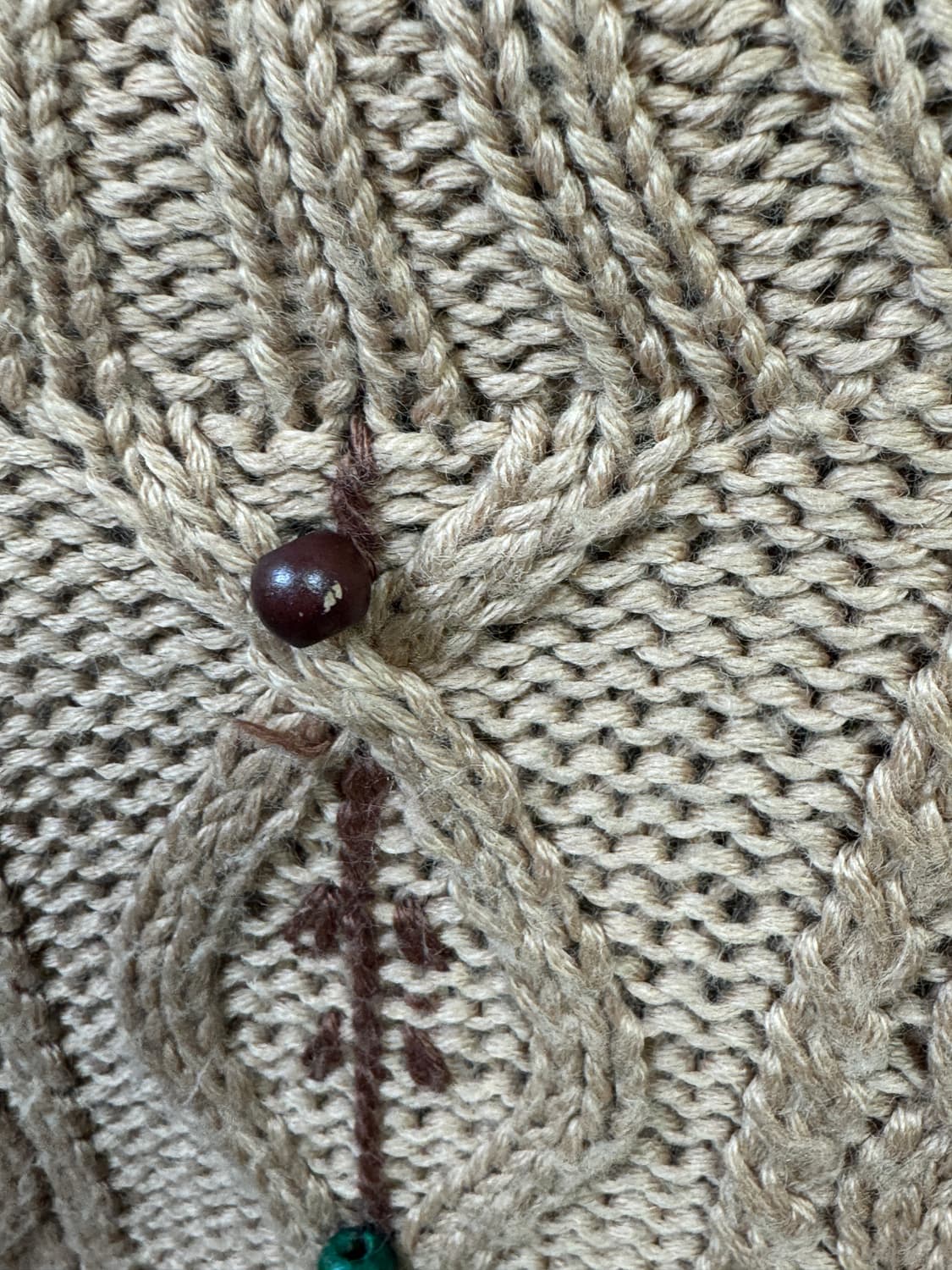 빈티지 나시 니트 목폴라 상품이미지3