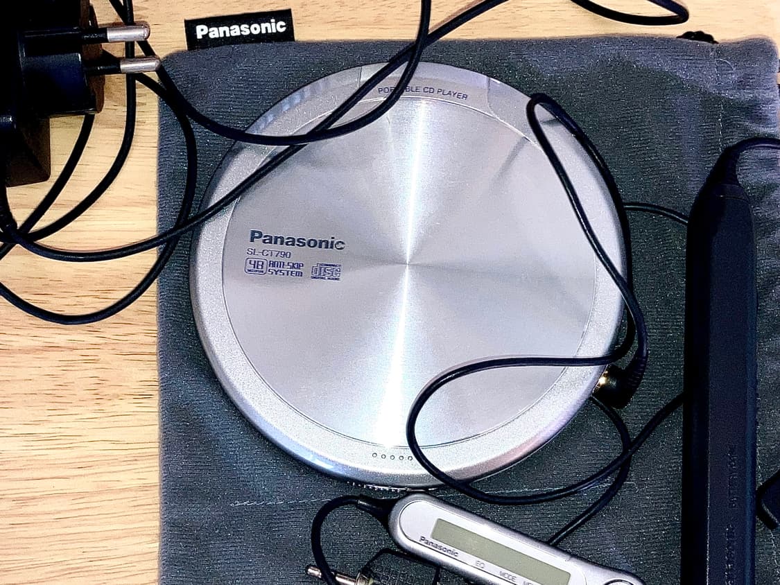 파나소닉 포터블 씨디플레이어 CD player cdp sl-ct790 상품이미지1