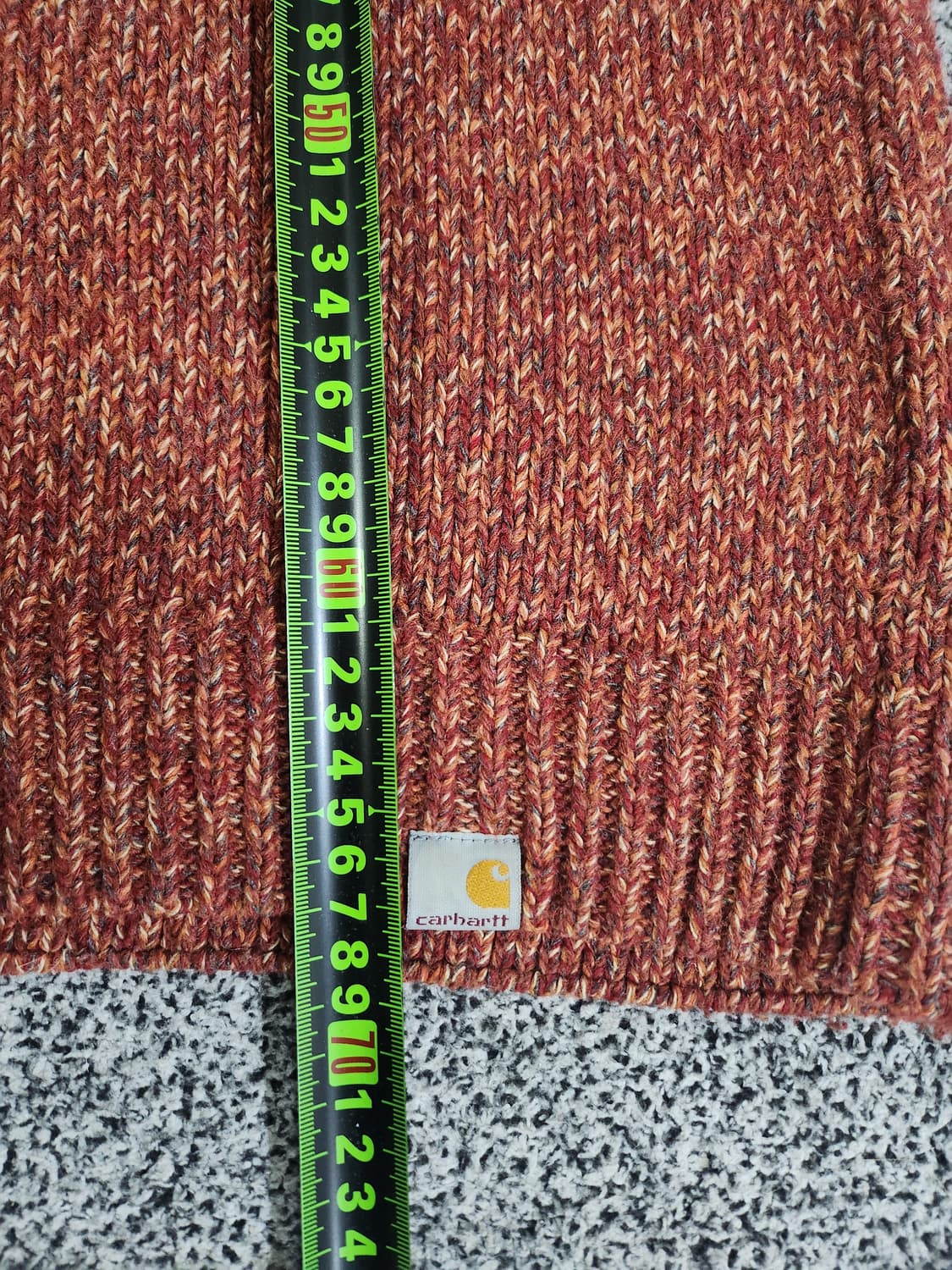 칼하트 니트 (오렌지 믹스 컬러) 상품이미지9