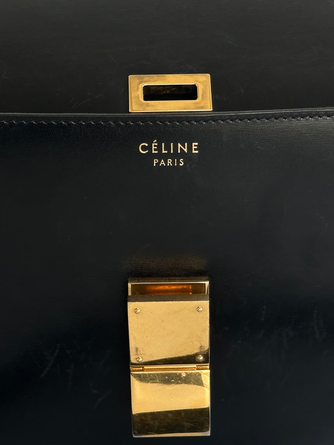 셀린느 클래식 박스백 미디움 블랙 상품이미지6