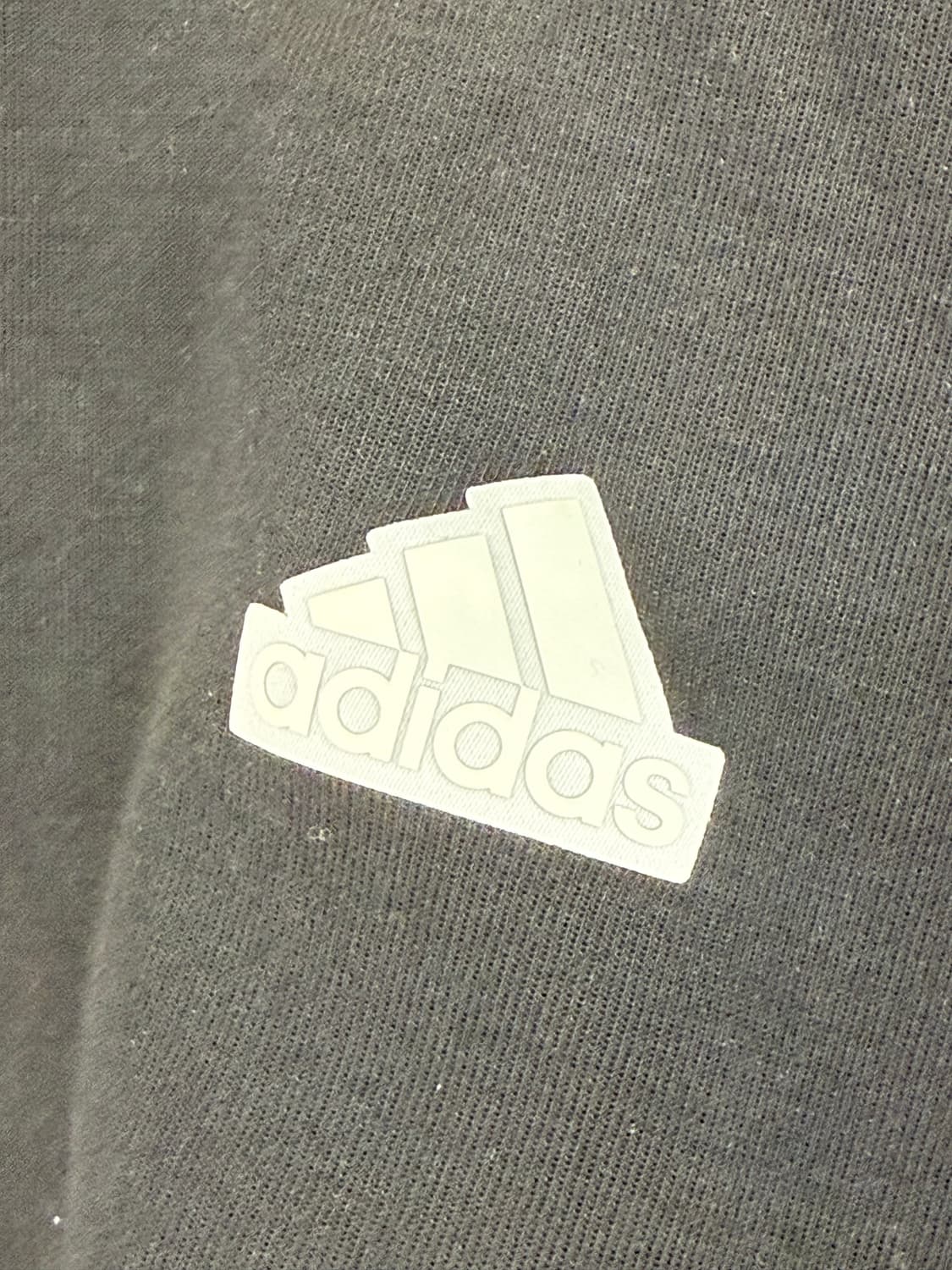 아디다스 삼선 블랙 크롭 져지 상품이미지3