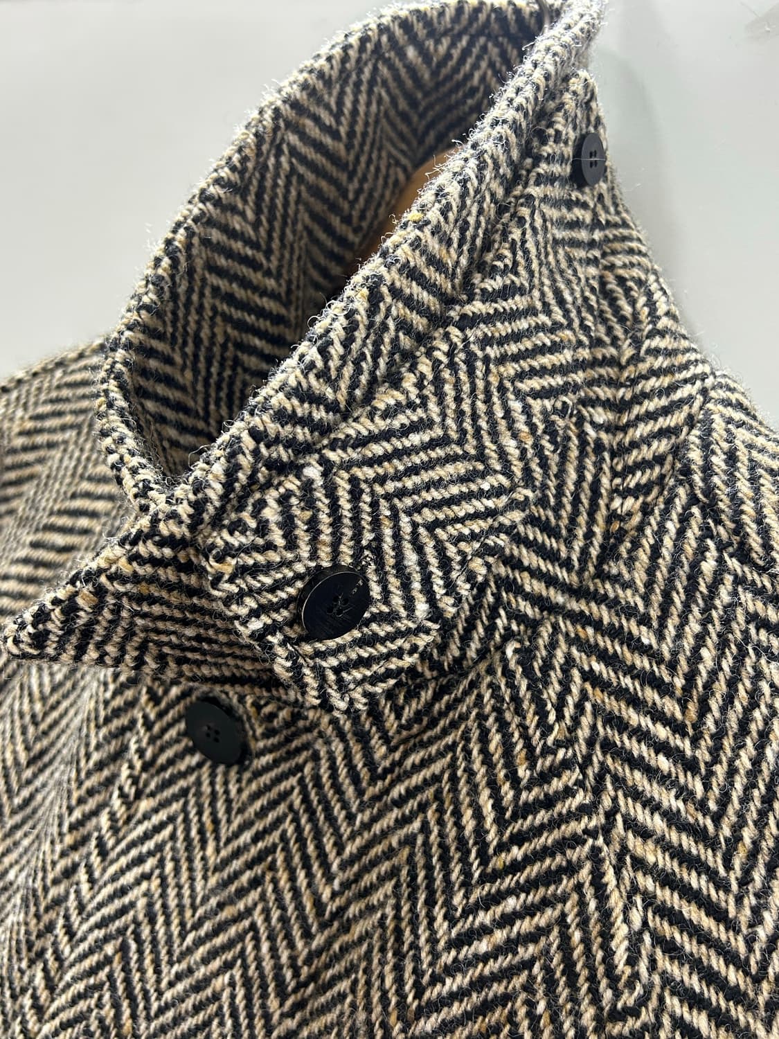 도큐먼트 도네갈 트위드 발마칸 코트 상품이미지4