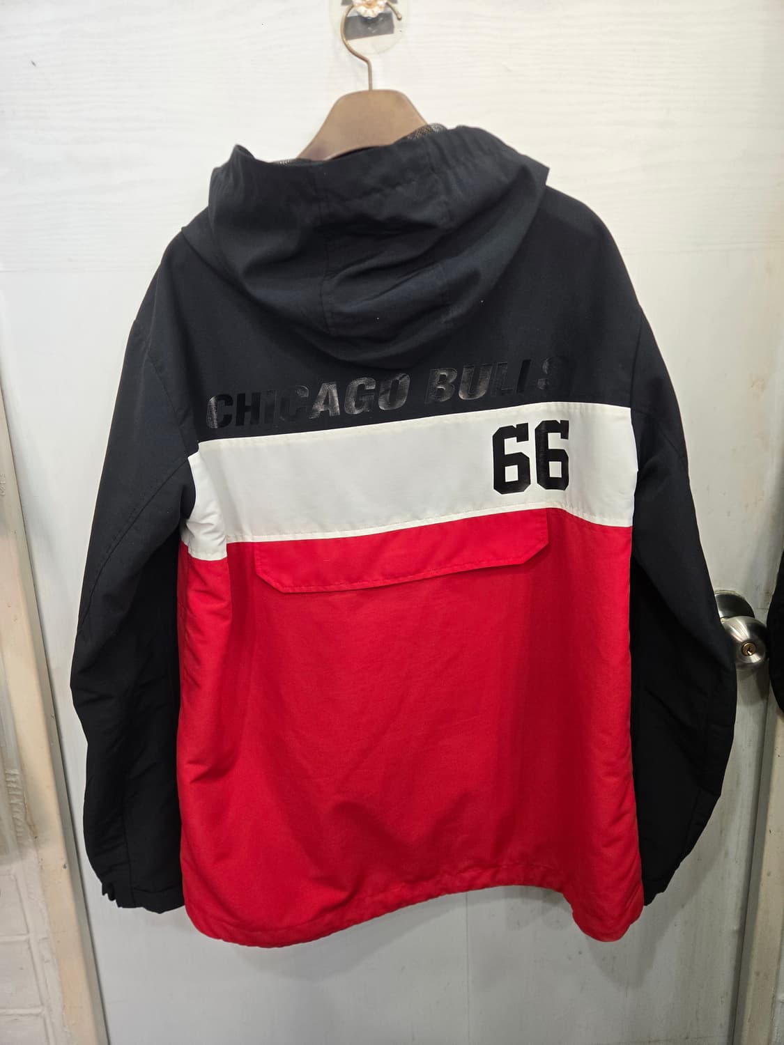 M,95 ))  NBA bulls 엔비에이 반집업 후드티 긴팔티셔츠! 상품이미지3