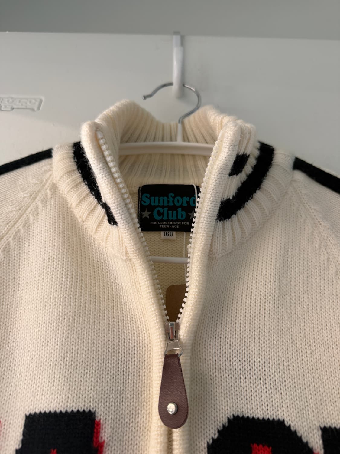 일본빈티지 SUNFORD CLUB 니트 가디건집업 상품이미지7