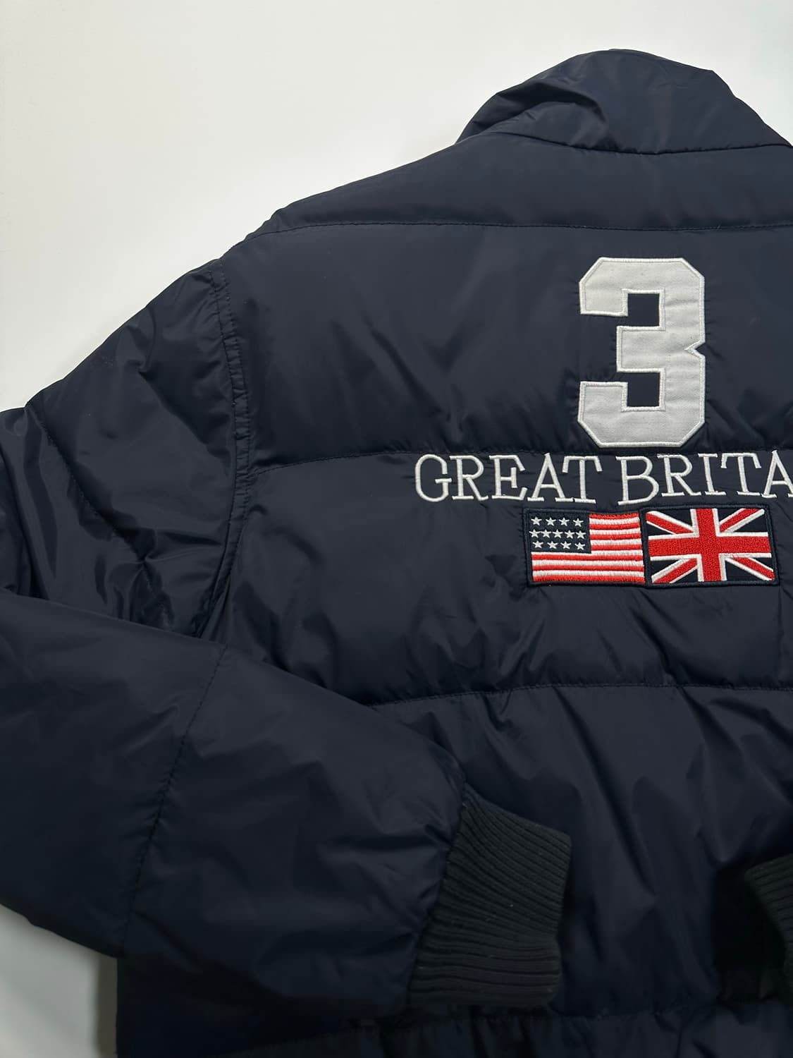 폴로 빅포니 브리튼 다운 패딩 네이비 XL 상품이미지6