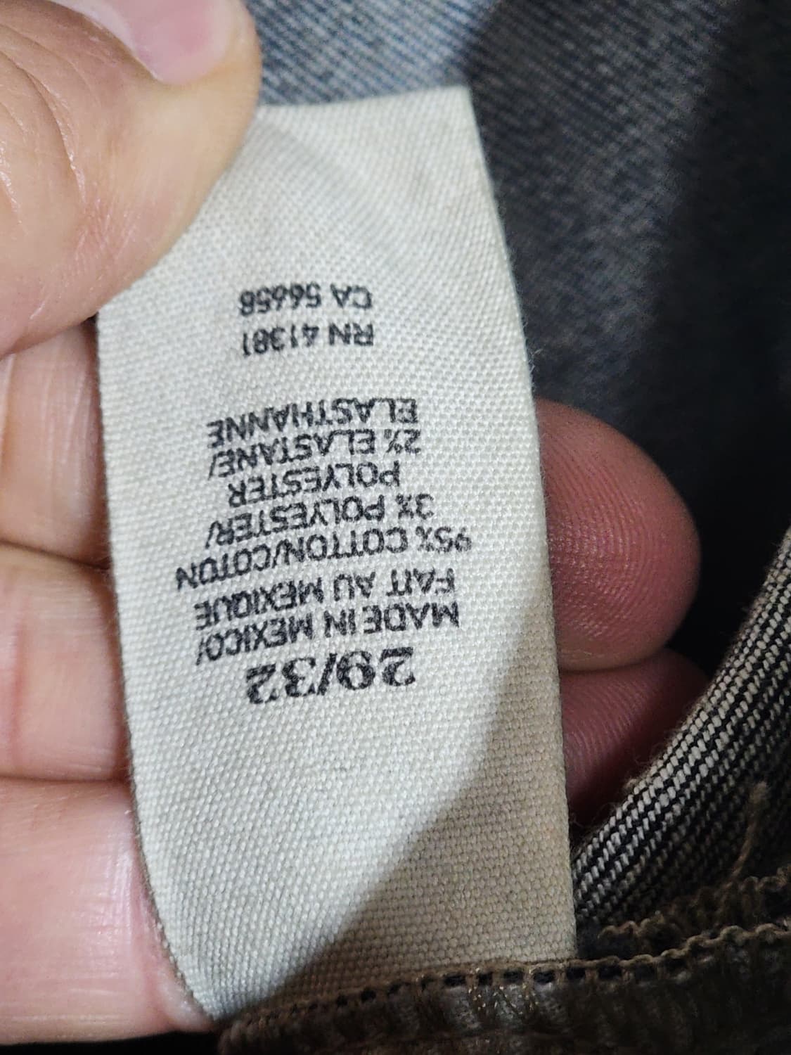 (29) 데님앤서플라이 청바지 진청 스판 데님팬츠 스키니진  상품이미지3