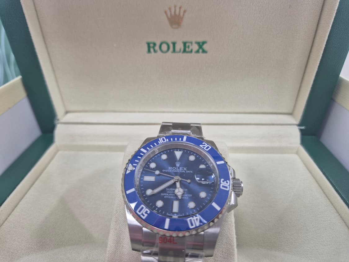 롤렉스 서브마리너 오토매틱 청판블루 손목시계 상품이미지1