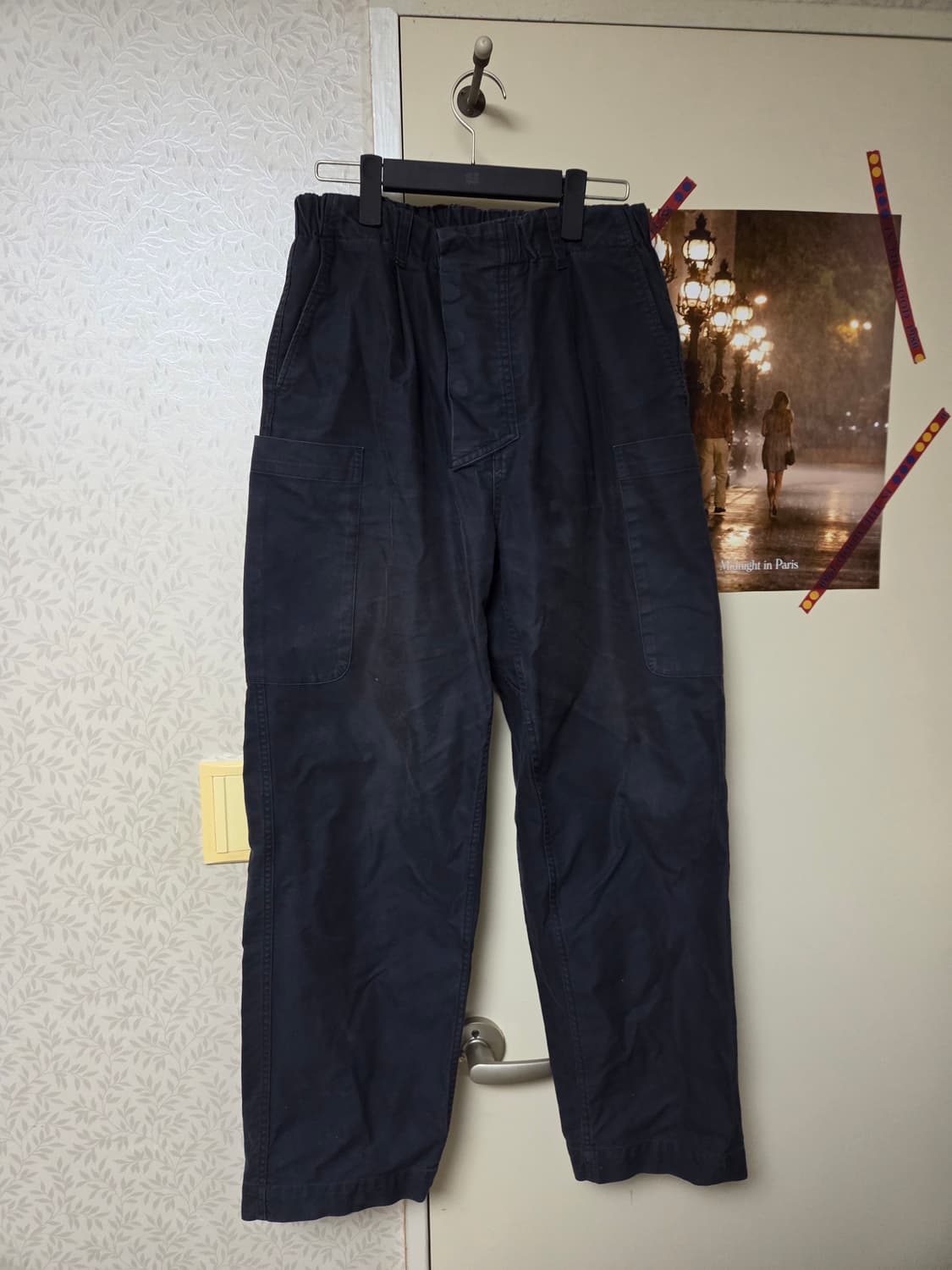 도큐먼트 코튼 팬츠(COTTON CARPENTERS PANTS_NAVY) 상품이미지5
