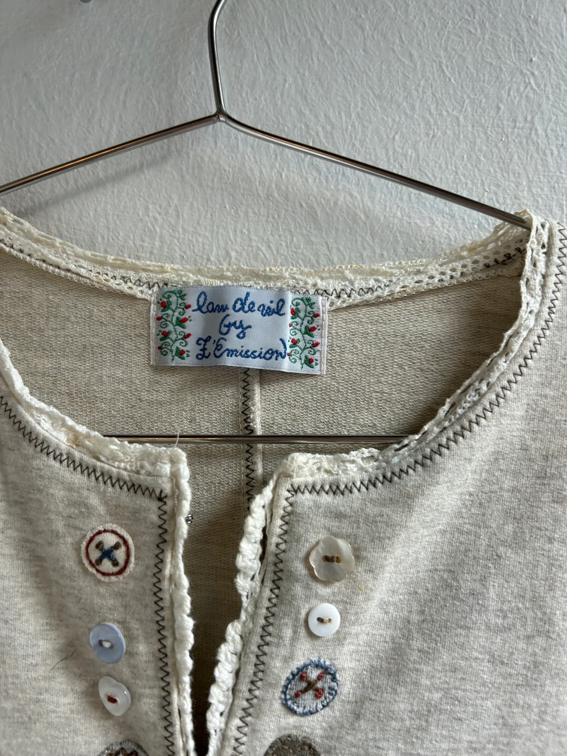 귀여운 단추 가디건  상품이미지2