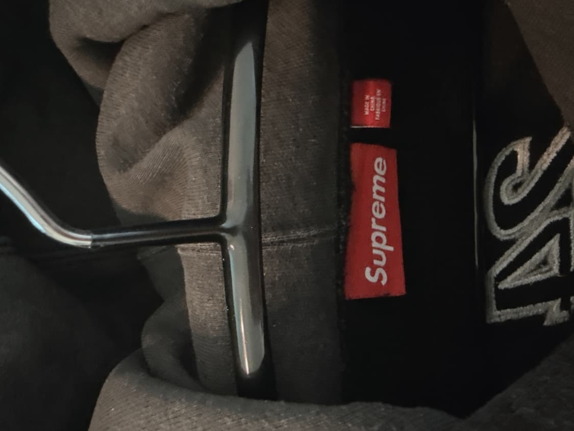 슈프림 디비전 후드 블랙 24FW 상품이미지7