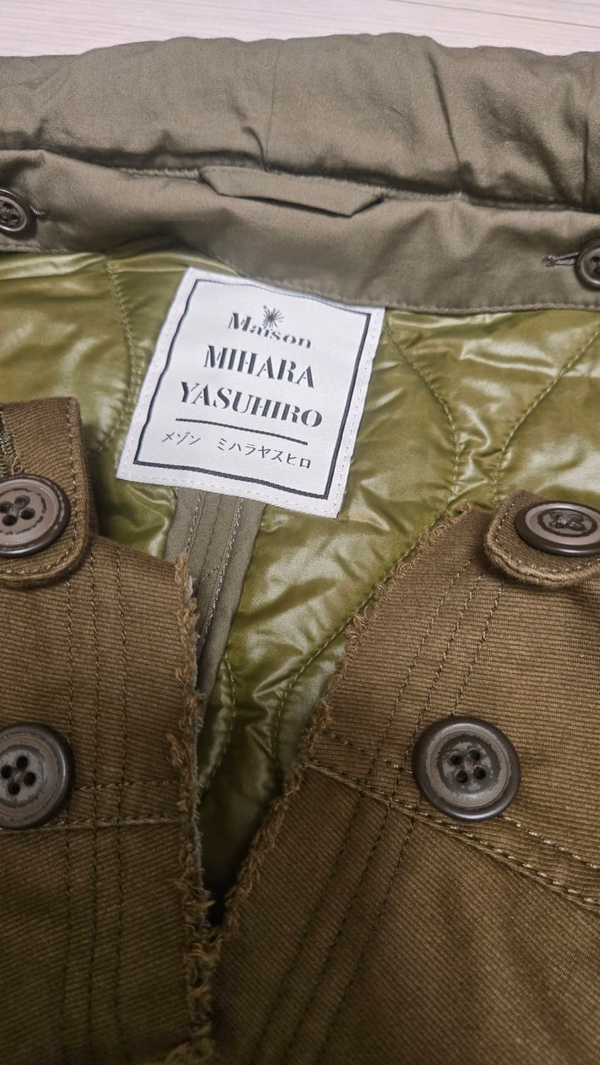 MIHARA YASUHIRO 패치워크 야상 L (교신O) 상품이미지6