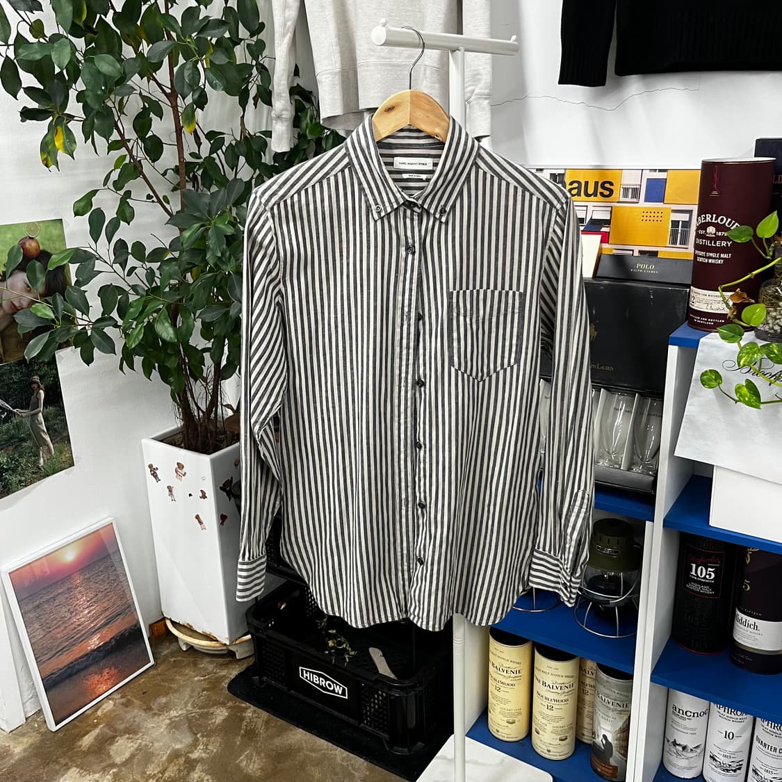 이자벨마랑 인디아코튼 스트라이프 셔츠 36 상품이미지1