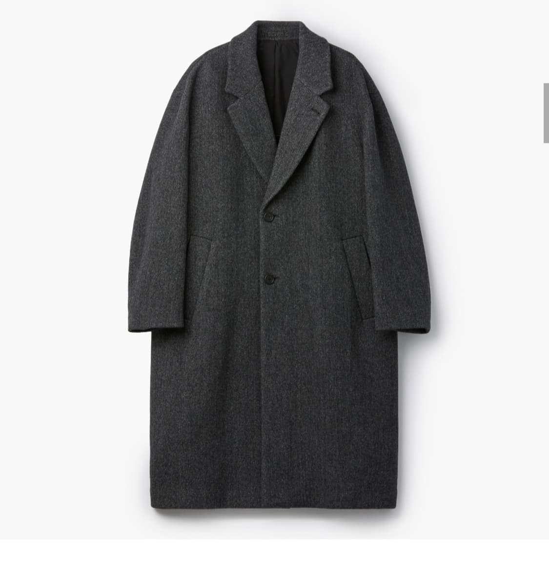 25FW 에피그램 알파카 체스터 코트 상품이미지1