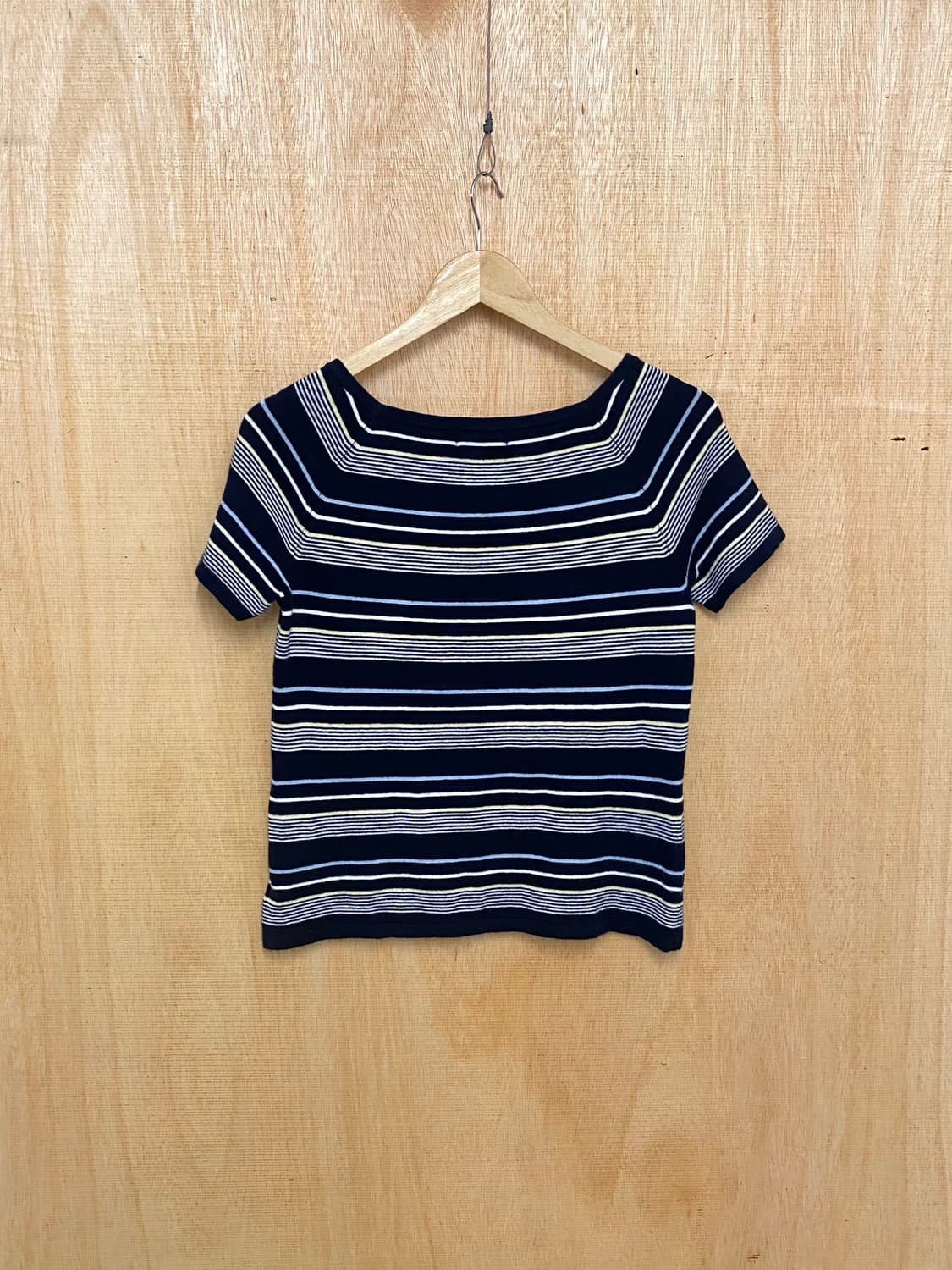 EDDIE BAUER knit half t-shirt 스퀘어넥 니트 티 상품이미지6