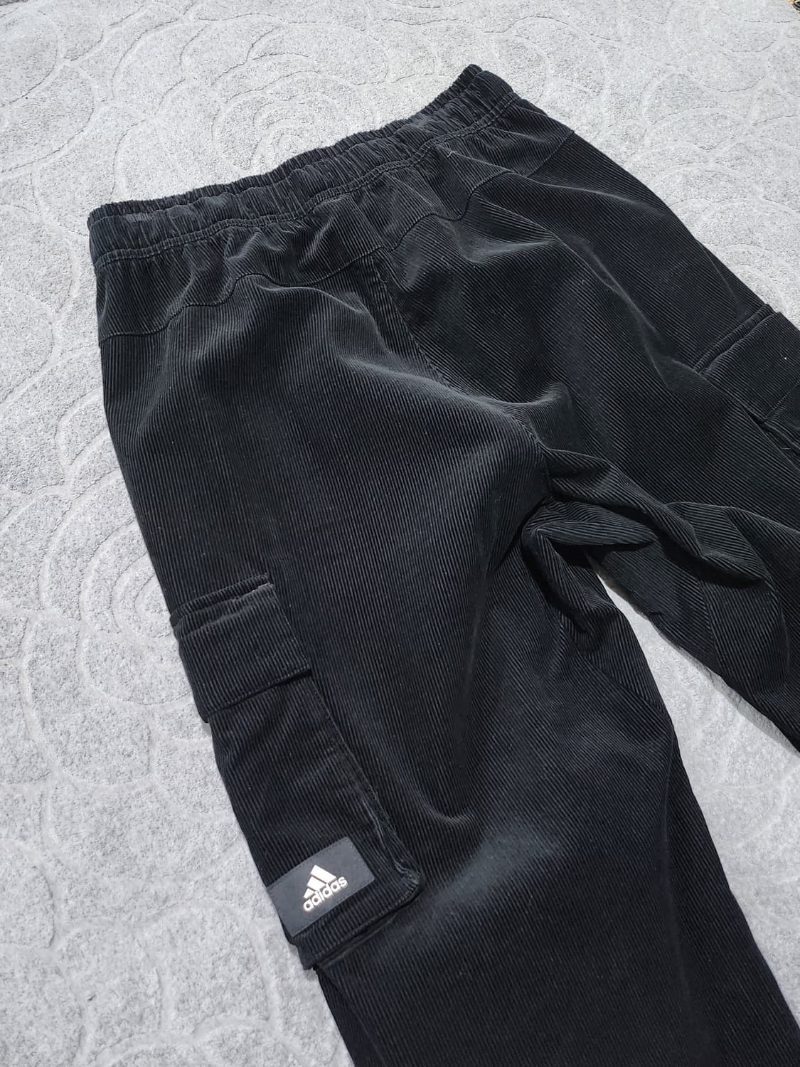 코듀로이 와이드 카고 팬츠 (발목 조절 가능) XL 상품이미지6