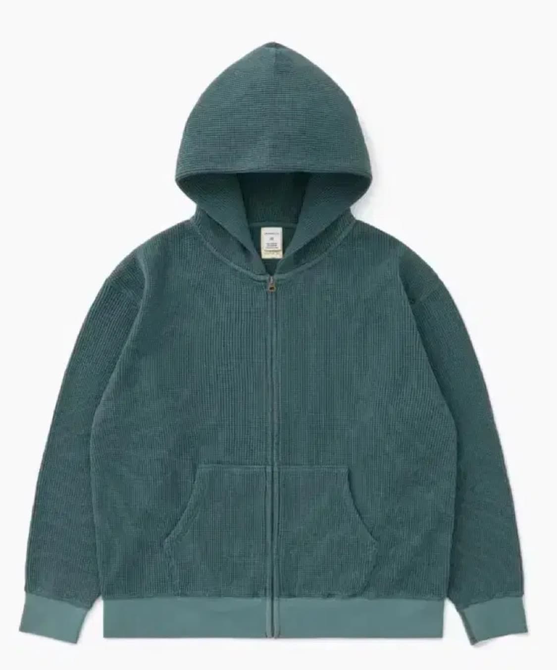 카키스 와플 후드집업 틸 M 상품이미지1