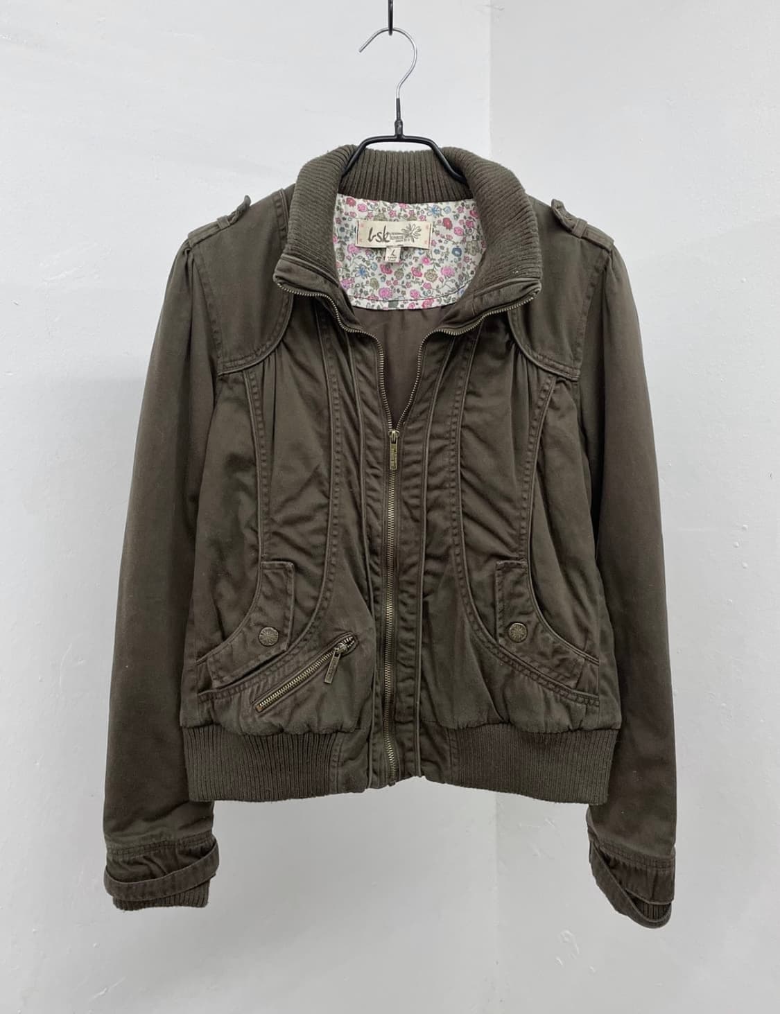 y2K 절개 디테일 버튼 자켓 상품이미지1