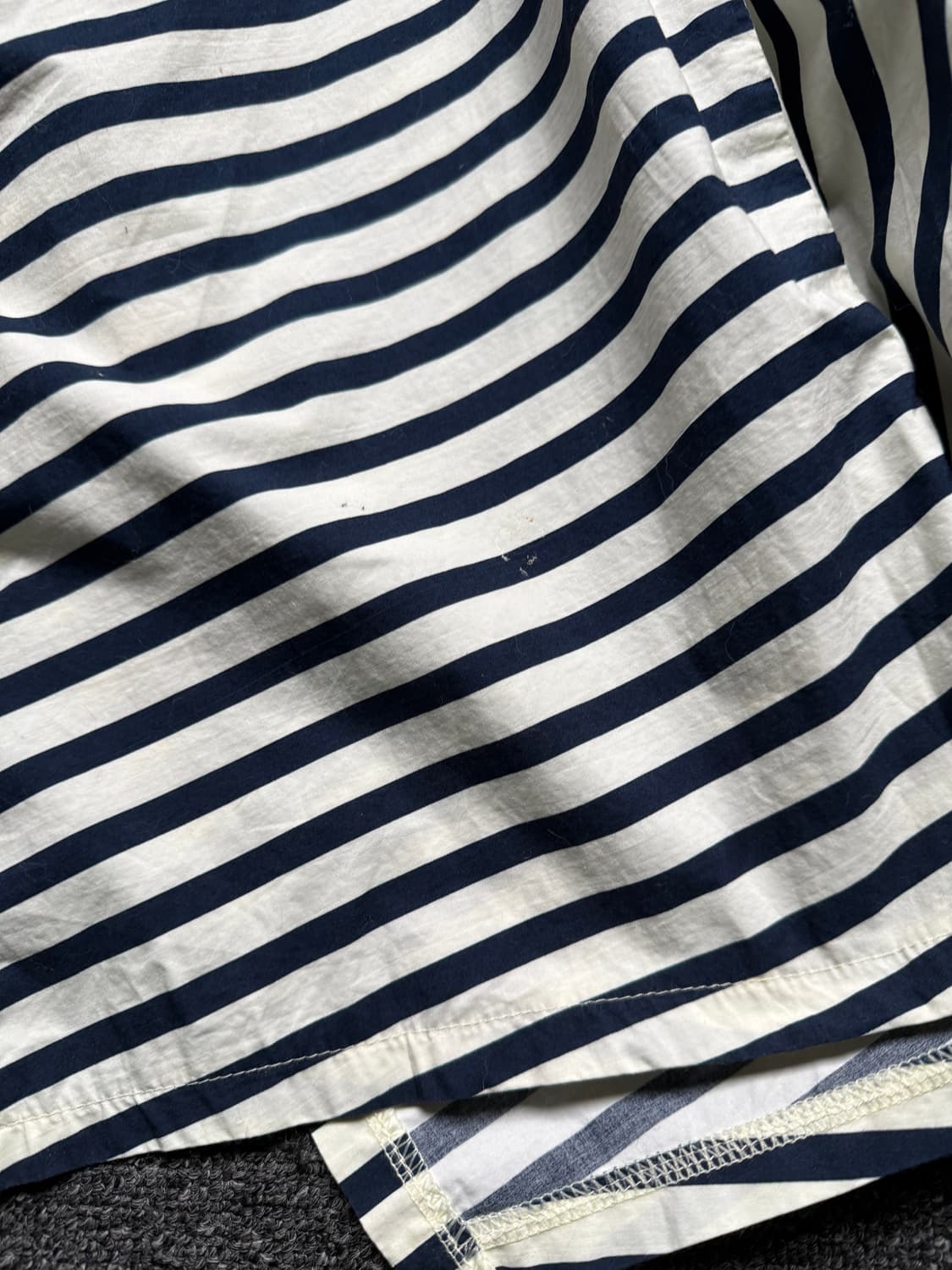 빈티지 스트라이프 언발란스 스커트 상품이미지6