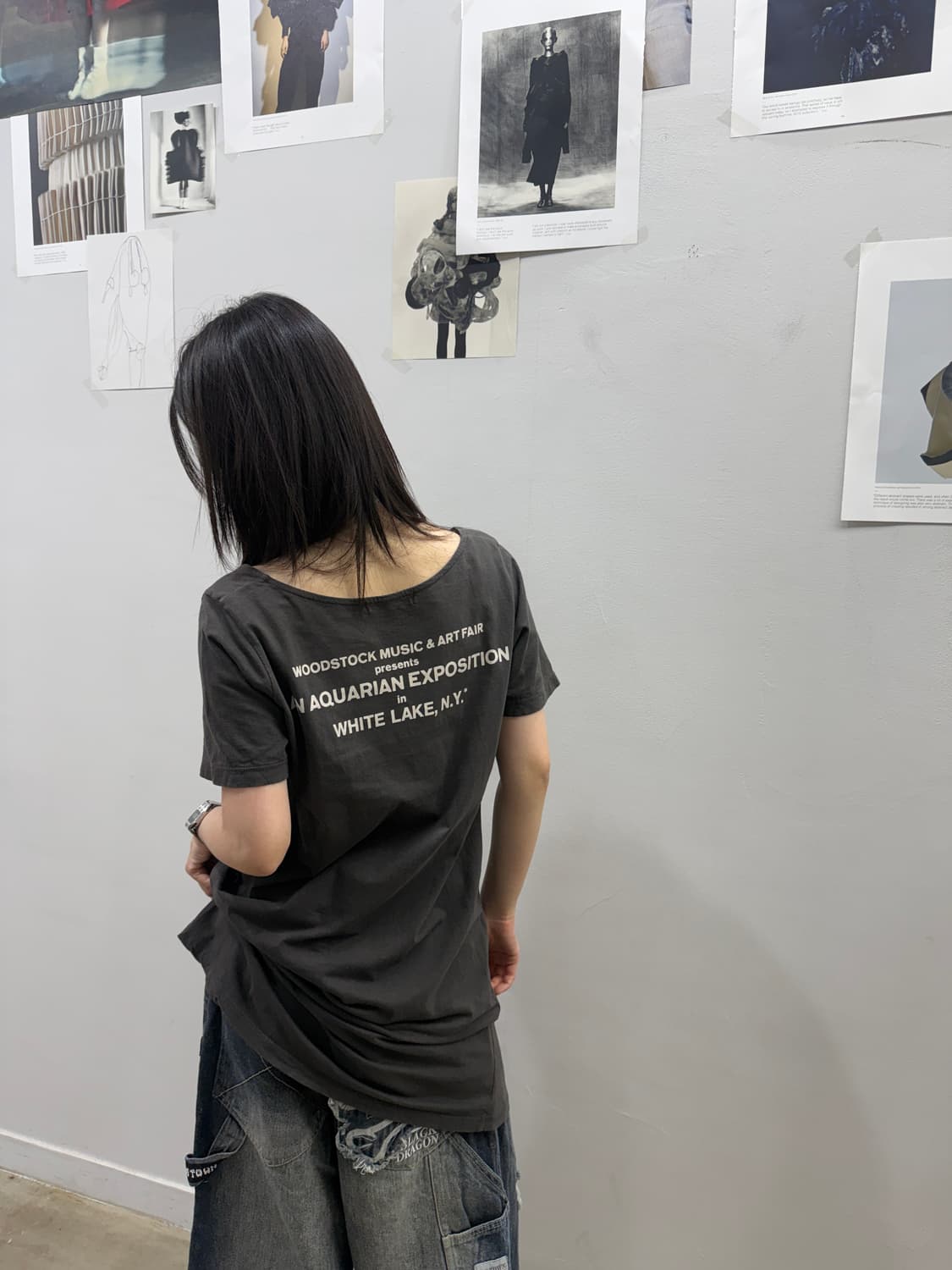 히스테릭 글래머 우드스탁 롱 티셔츠 상품이미지4