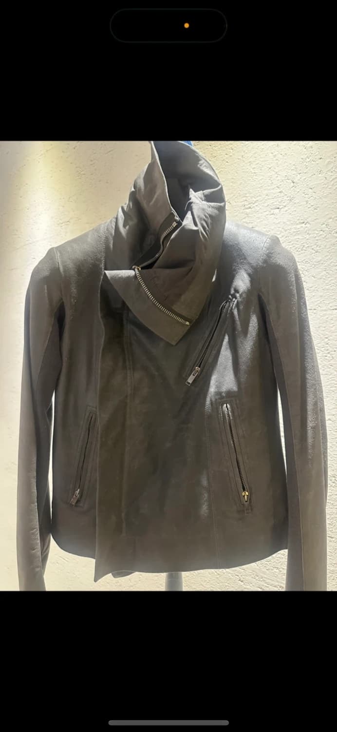 릭오웬스 레더자켓 40 상품이미지2