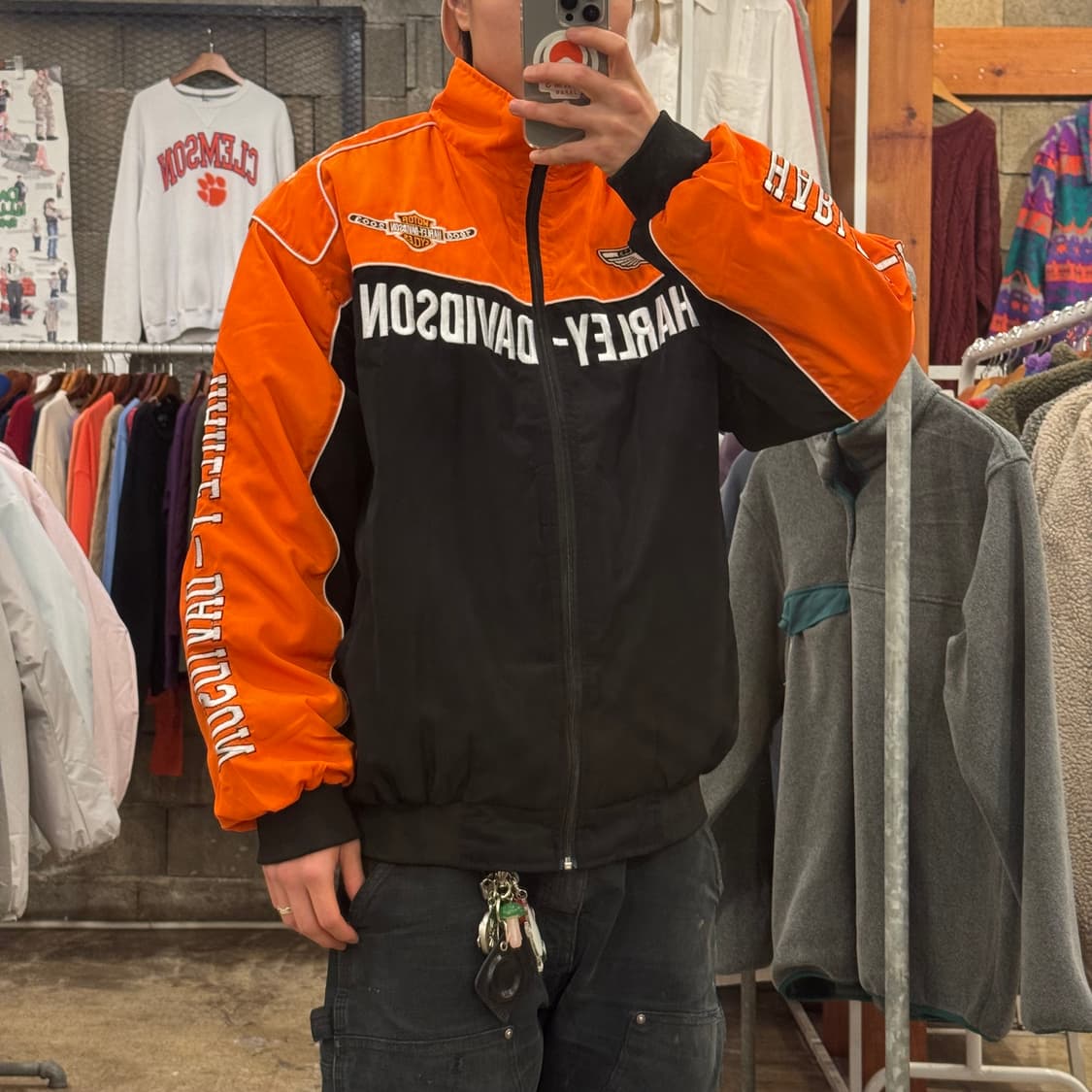 새상품 할리데이비슨 점퍼 (XL/XXL) 상품이미지2